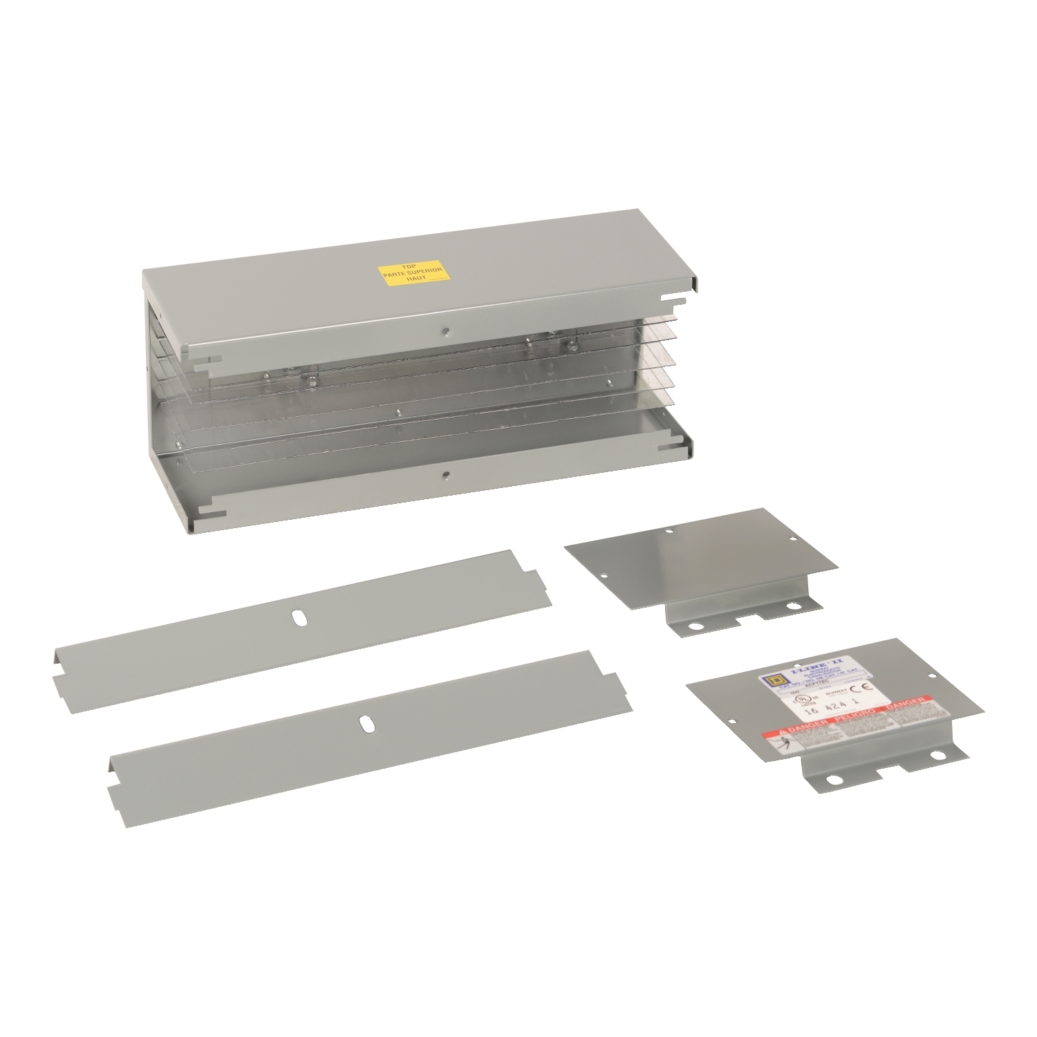 ACF17EC Busway End Closure, 2500/3200 A, For Use With I-Line 600 V AC/DC Busway