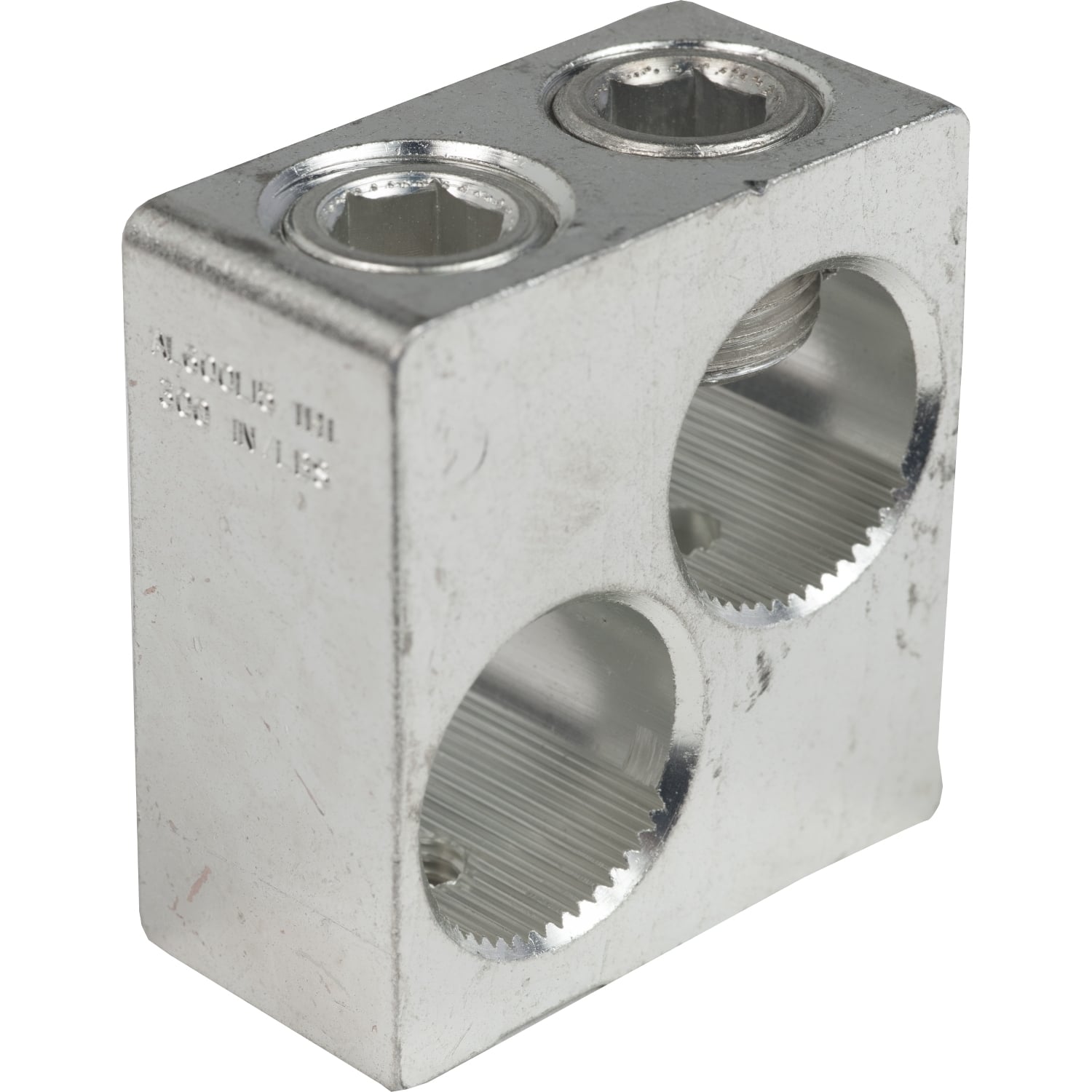 AL600LI5 Both End Mechanical Lug Kit, 8 to 1/0 AWG, 12 to 4 AWG Al, 14 to 1/0 AWG, 4/0 AWG to 500 kcmil Al/Cu, Surface Mount, For Use With 300 to 600 A LE, LX Frame Circuit Breaker