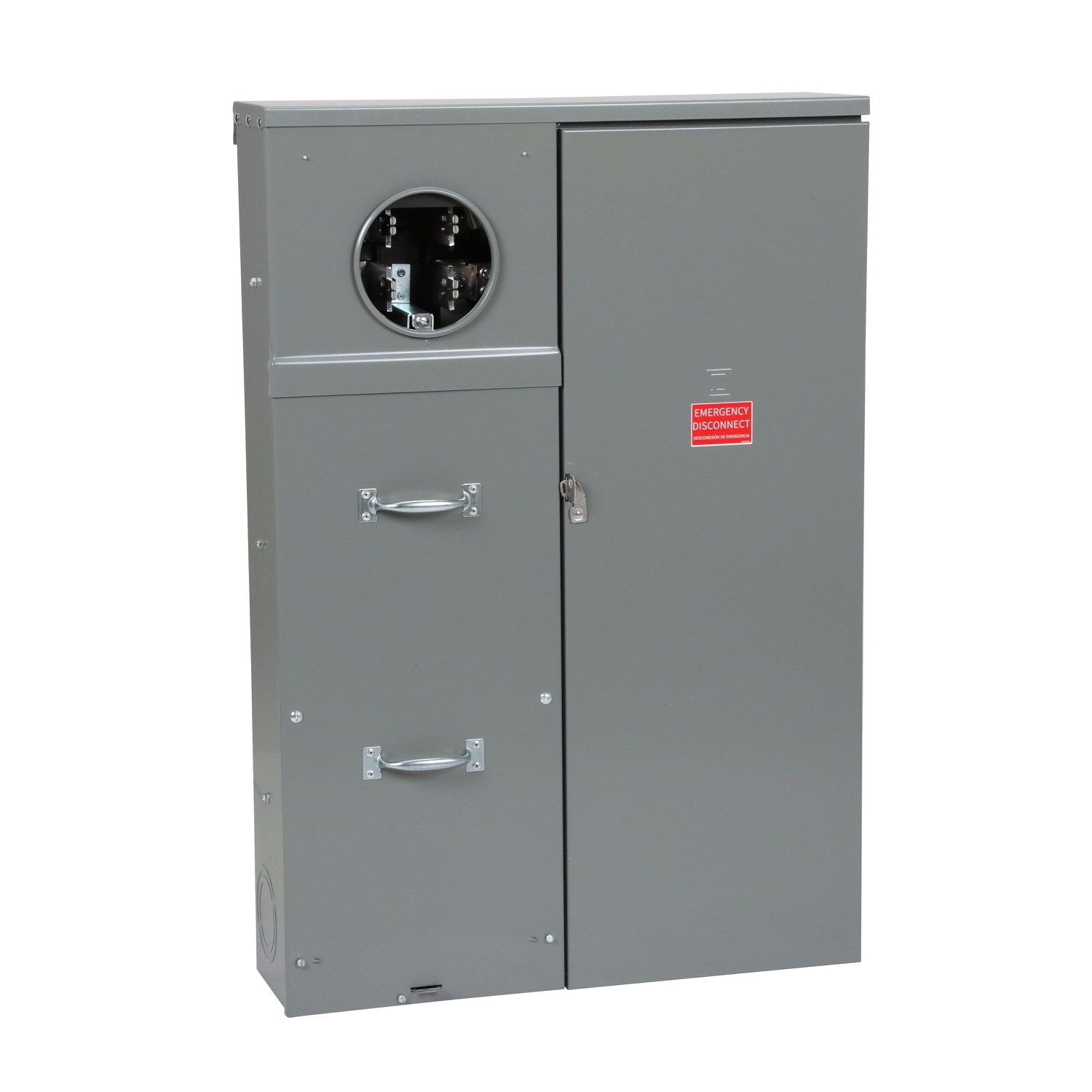 CU816D400CN QO Meter Main, CSED, 400 Amp, 1 Phase, Ringed, No Bypass, UG, 120/240V, Surface, max 8 Spaces, 16 Circuits, Class 320