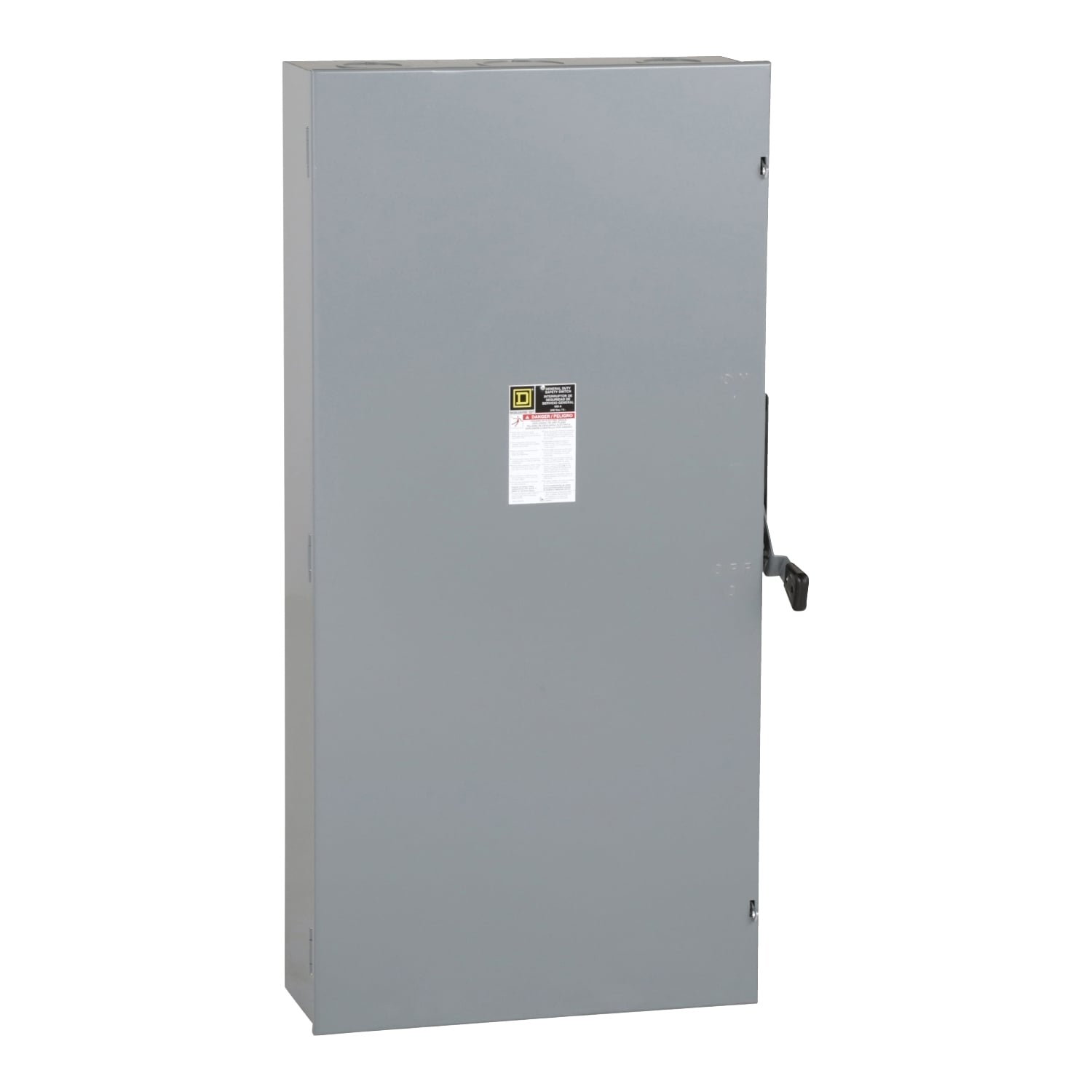 D226N E3 Series Fusible General Duty Safety Switch, 240 V AC, 600 A, 2 Poles
