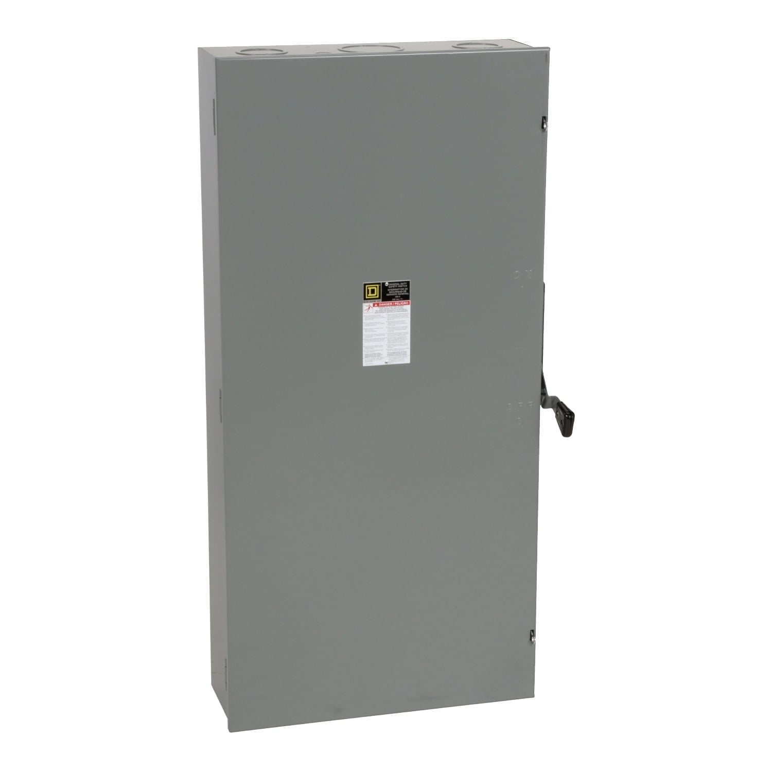DU326 E3 Series Non-Fusible Single Throw Safety Switch, 240 V AC, 600 A, 150 hp, 3PST Contact, 3 Poles