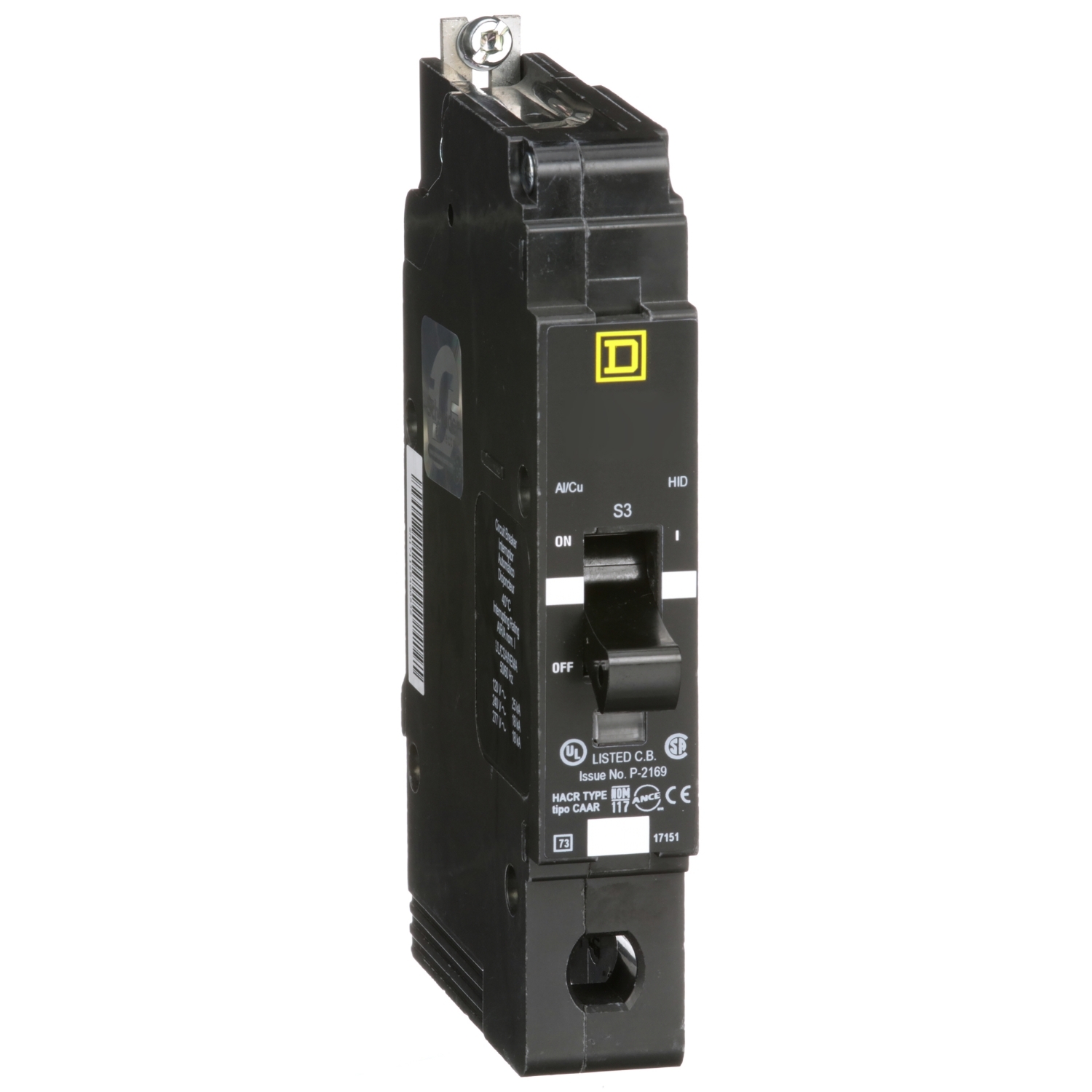 EDB14030 Miniature Circuit Breaker, 30 Amp, 1 Pole, 277V