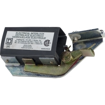 EK3001 Electrical Interlock Kit, 240/600 VAC, 250/600 VDC, 30 A, For Use With Heavy Duty Safety Switch