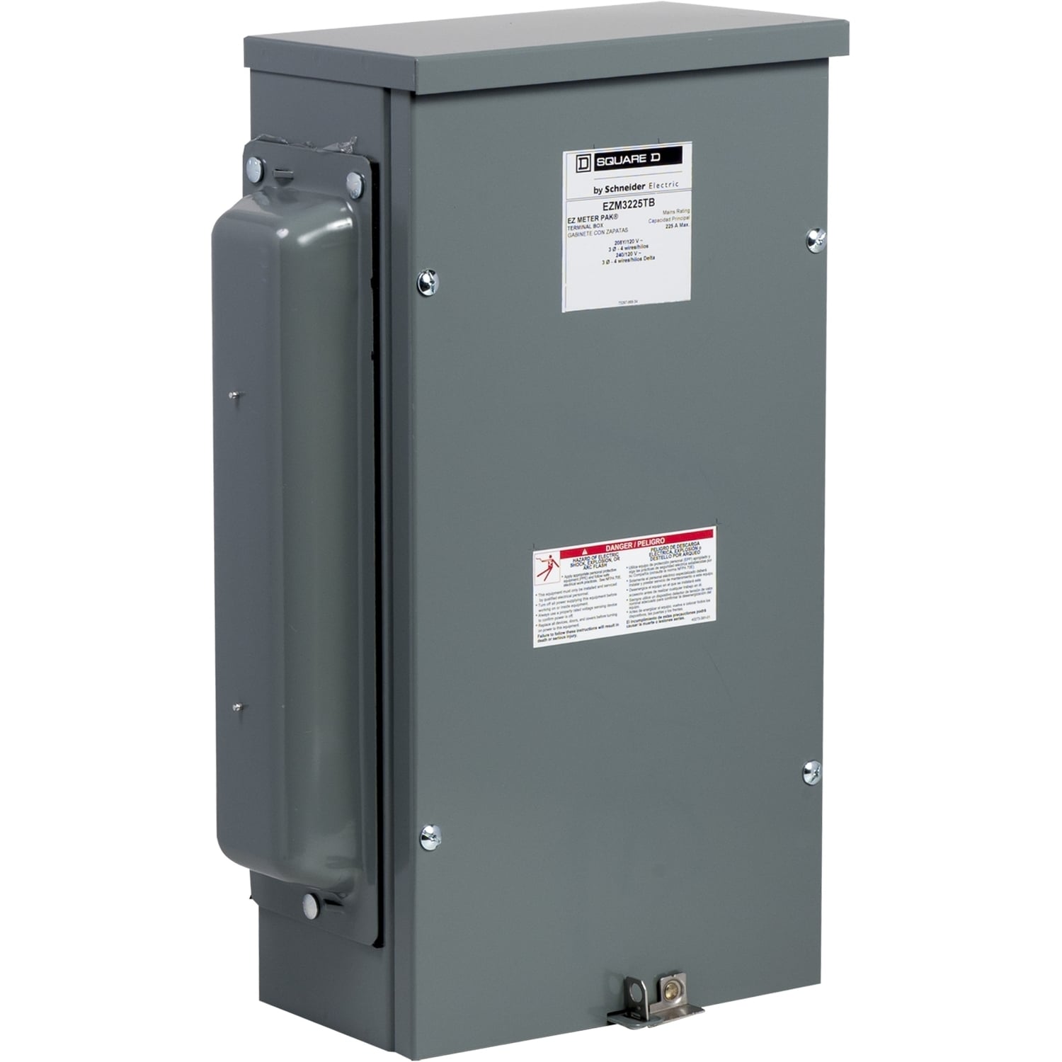 EZM3225TB Metering EZM Terminal Box, 225 Amp, 3 Phase