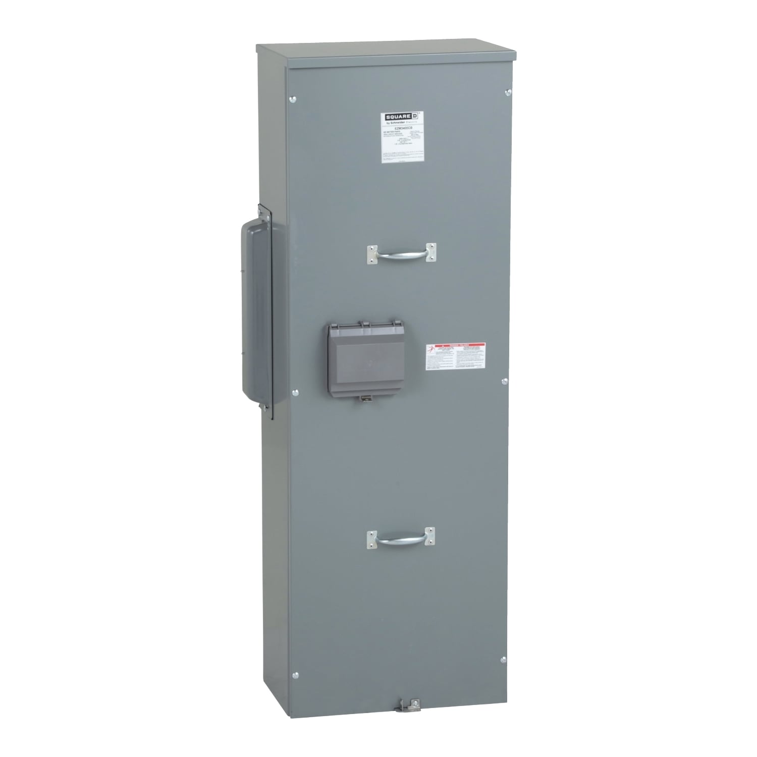 EZM3400CB Main Unit, EZ Meter Pak, 400 Amp, 208Y/120V, 3 Phase, 4 Wire, Aluminum Busbar, 65 kA SCCR, Main Breaker, OH, UG