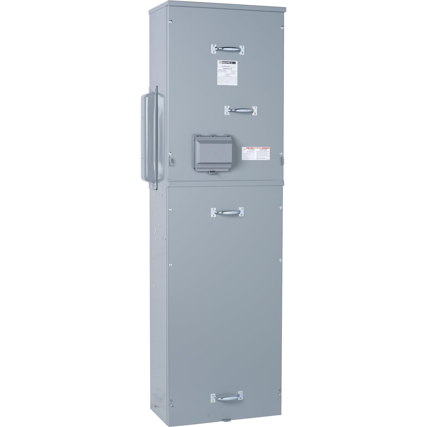 EZM3400CBU Main Unit, EZ Meter Pak, 400 Amp, 208Y/120V, 3 Phase, 4 Wire, Aluminum Busbar, 65 kA SCCR, Main Breaker, UG