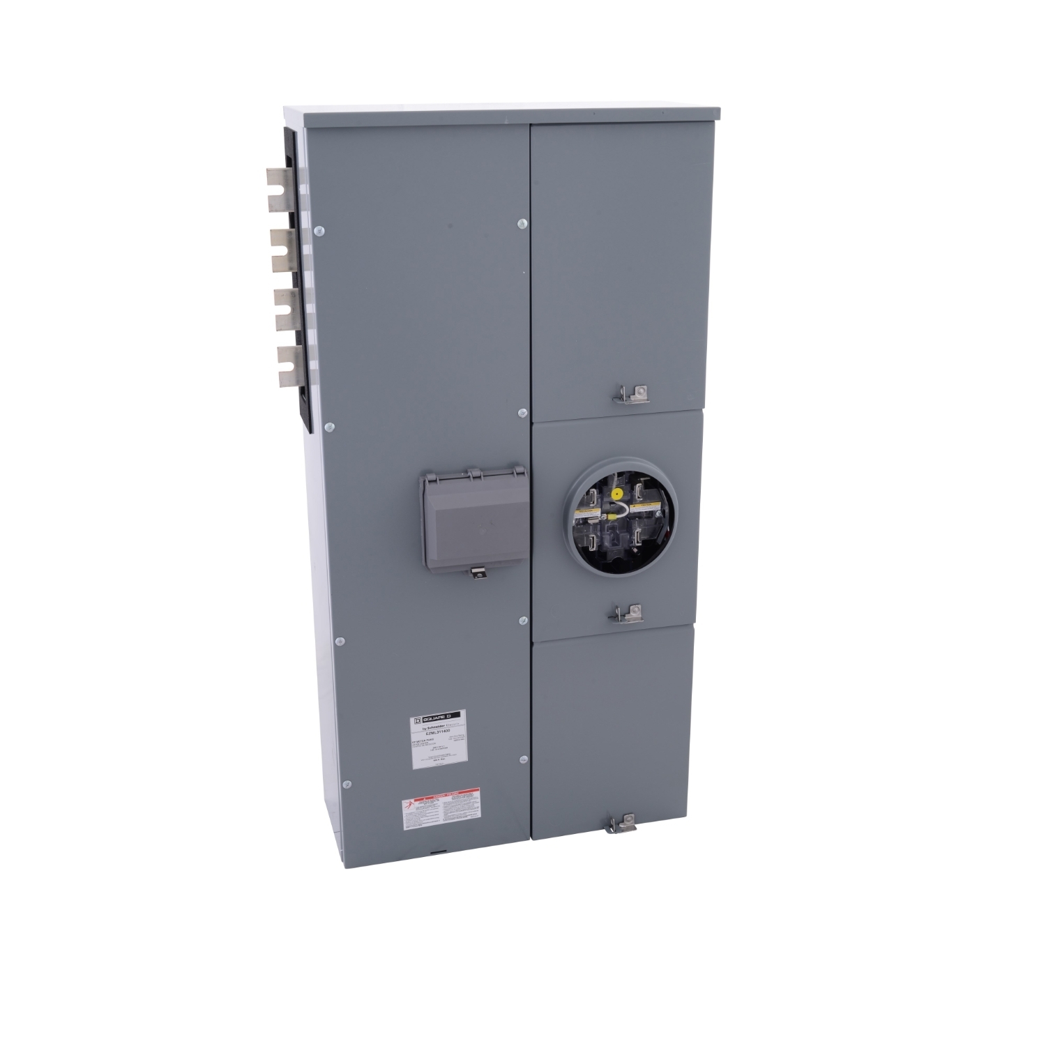 EZML311400 Branch Unit, EZ Meter Pak, 400 Amp, 1 Socket, 208Y/120V, Lever Bypass, Ringless, Copper Busbar