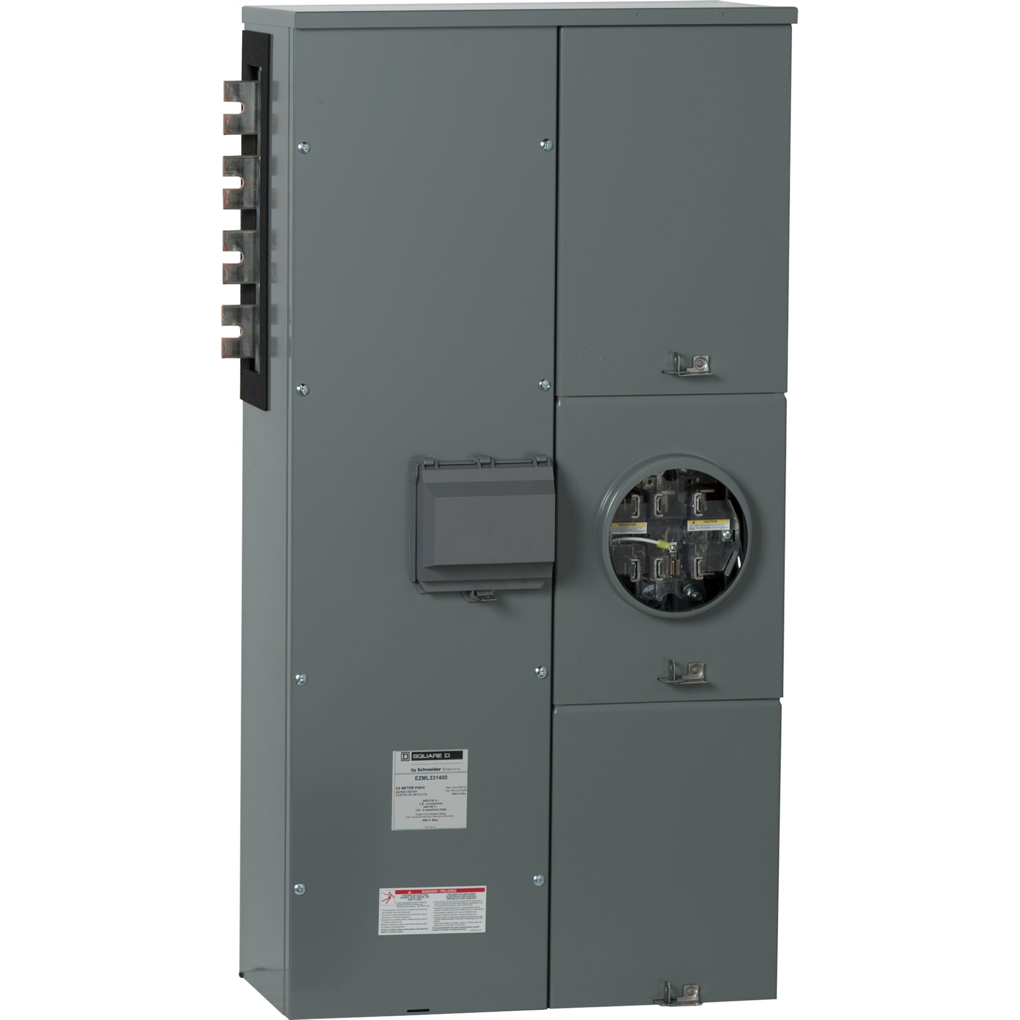 EZML331400C Metering EZML 1 Gang, 3 Phase, 400 Amp, Customer Cover
