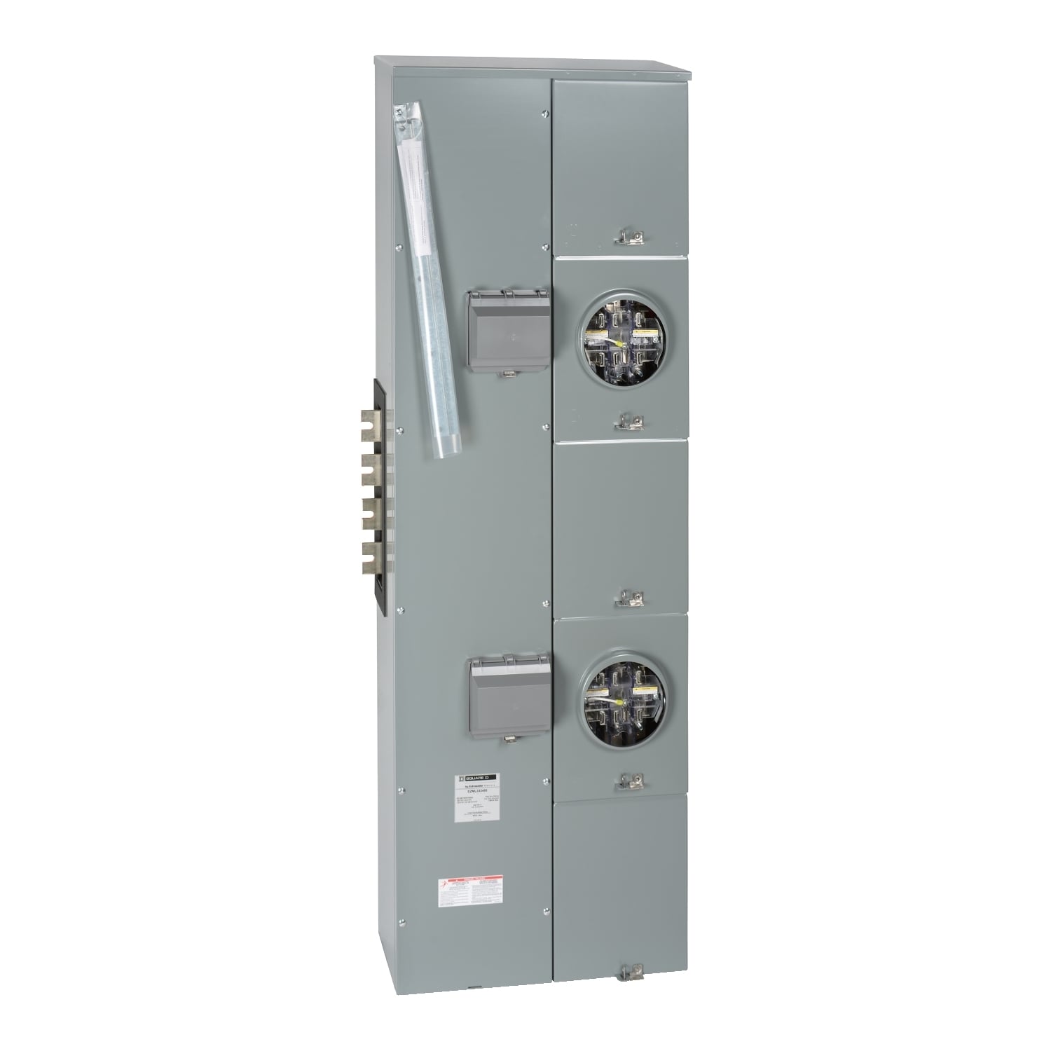 EZML332400 Branch Unit, EZ Meter Pak, 400 Amp, 2 Socket, 208Y/120V, Lever Bypass, Ringless, Copper Busbar