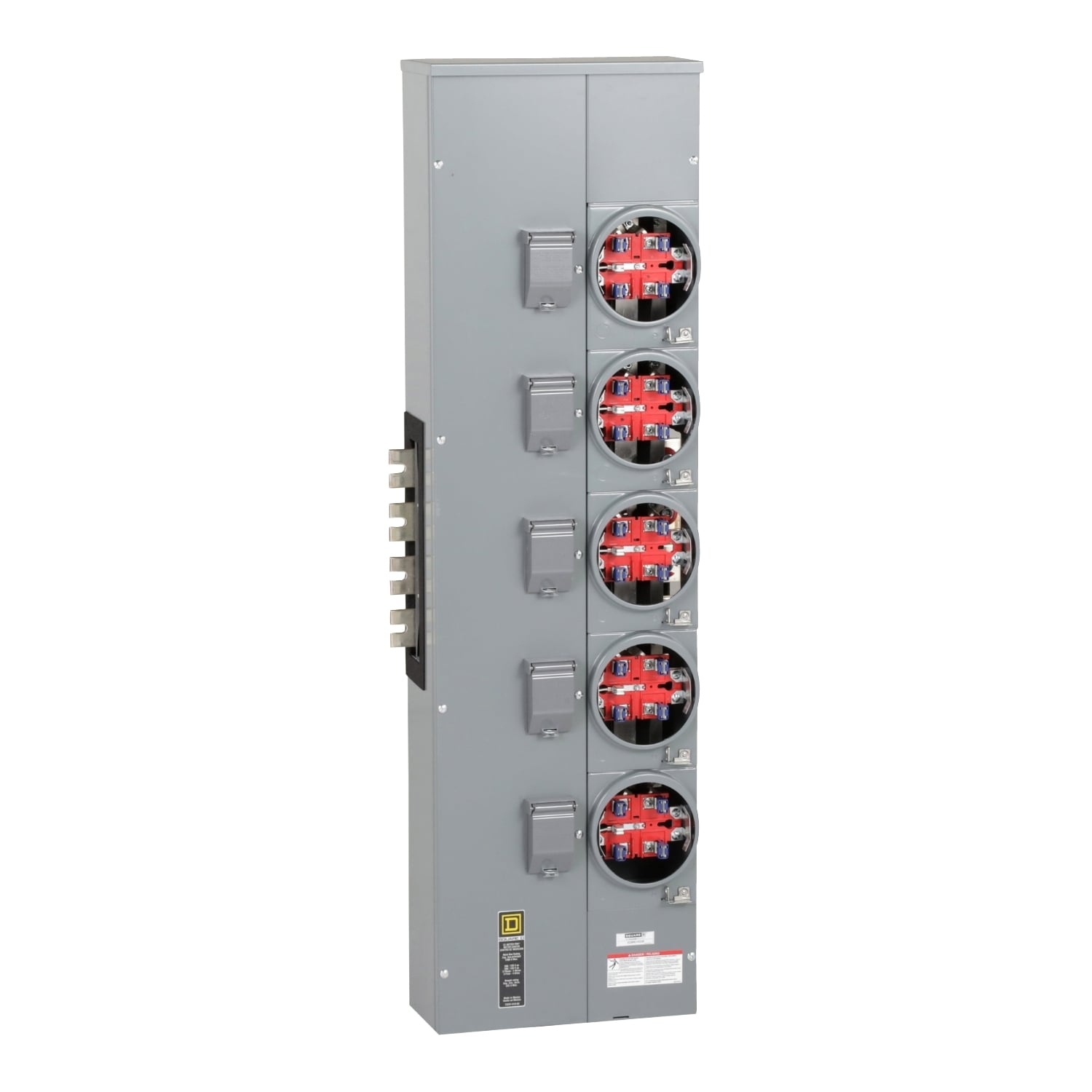 EZMR315225 Branch Unit, EZ Meter Pak, 225 Amp, 5 Socket, 208Y/120V, No Bypass, Ringless