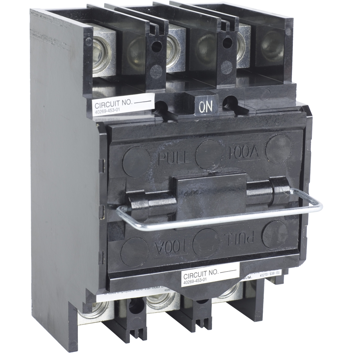 FTL3200 Pullout, Fusible 120/240V, 200 Amp, 3 Phase, T-Fuses