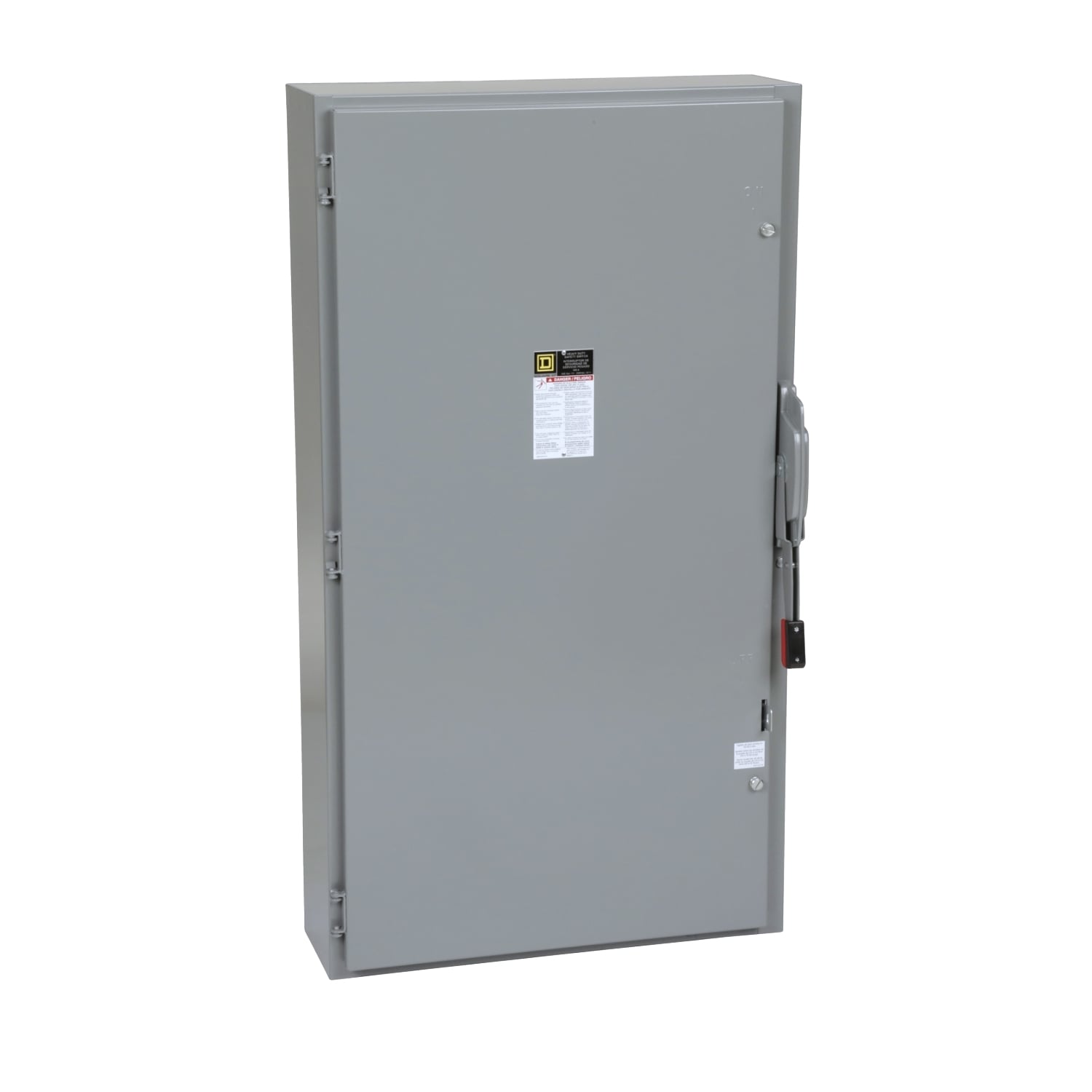 H225N E4 Fusible General Purpose Heavy Duty Safety Switch With Factory Installed Neutral, 240 V AC/250 V DC, 400 A, 50 hp, 125 hp, 2 Poles