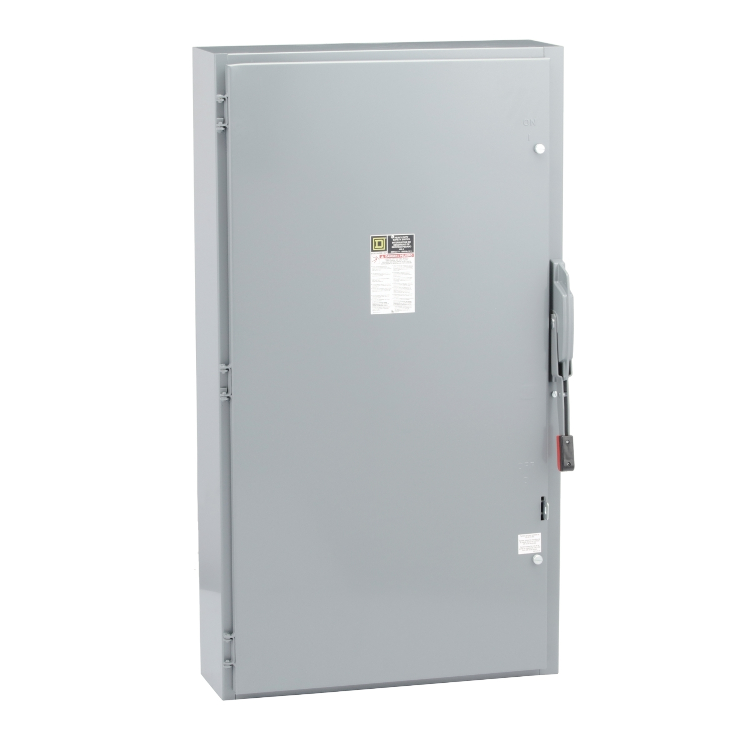 H325 E4 Fusible General Purpose Heavy Duty Safety Switch, 240 V AC/250 V DC, 400 A, 50 hp, 125 hp, 3 Poles
