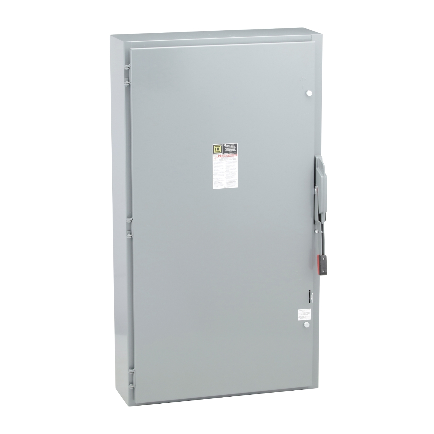 H325N E4 Series Heavy Duty Fusible Safety Switch With Factory Installed Neutral, 240 V AC/250 V DC, 400 A, 50 hp, 125 hp, 3PST Contact, 3 Poles