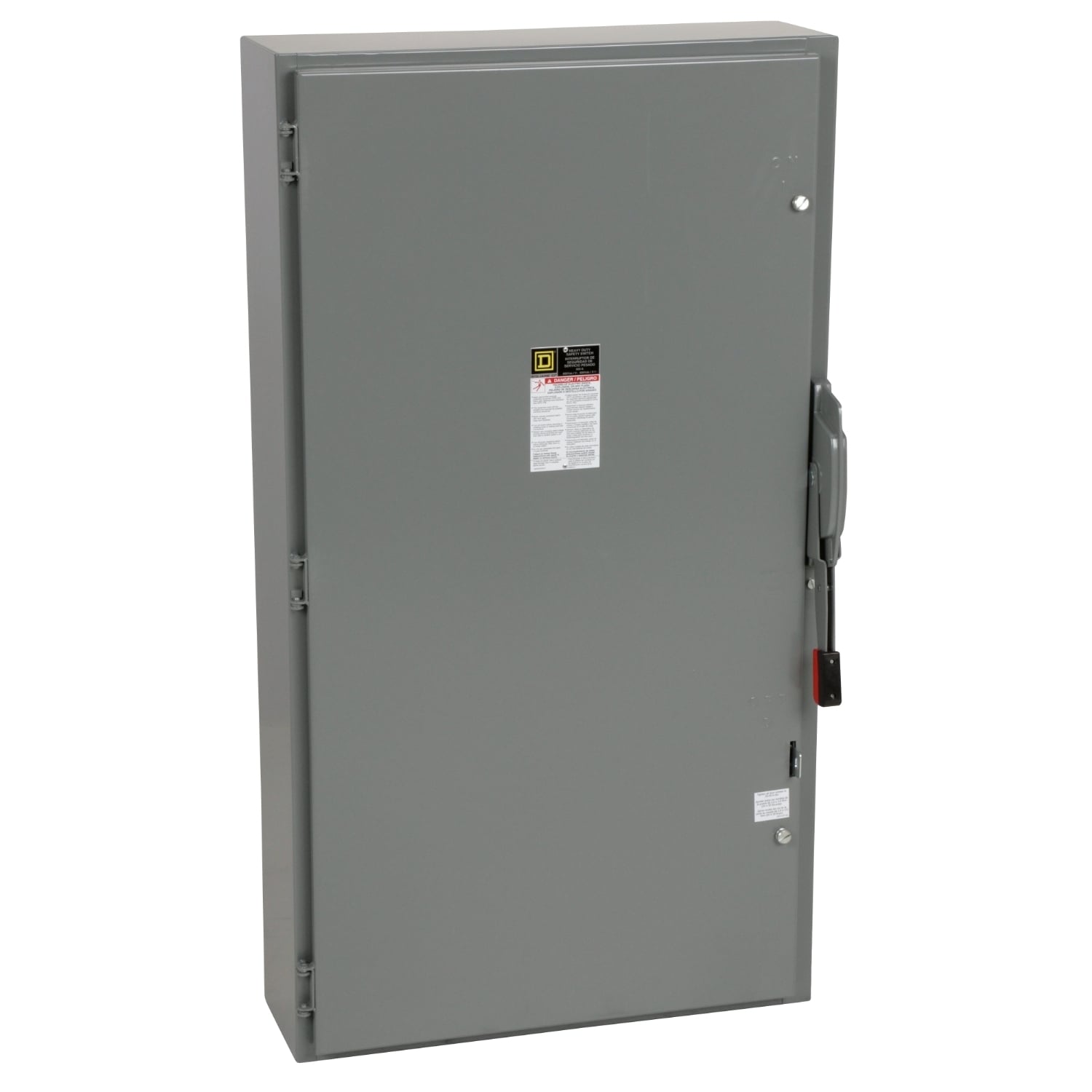 H366 E4 Fusible Heavy Duty Safety Switch, 600 V AC/DC, 600 A, 200 hp, 500 hp, 3PST Contact, 3 Poles