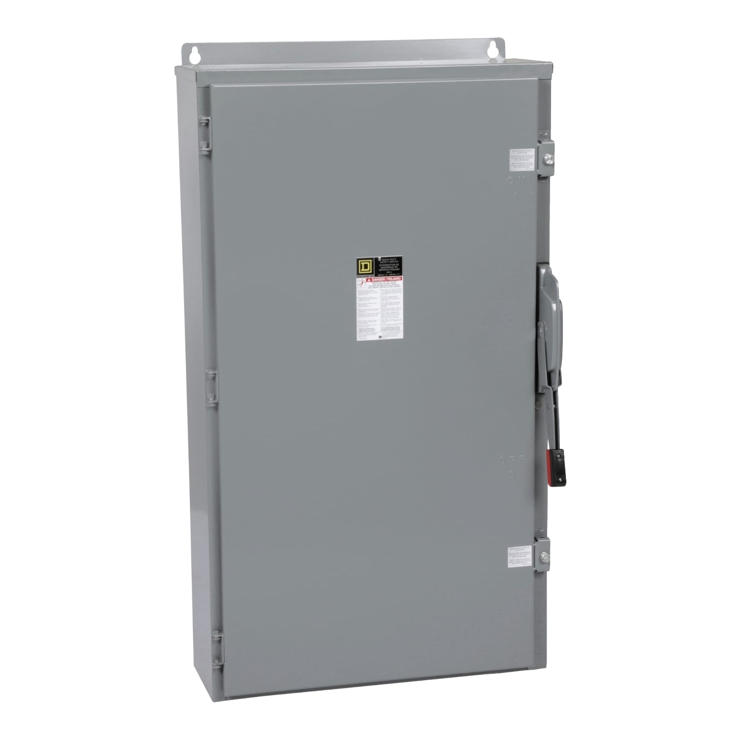 H366AWK Fusible Heavy Duty Disconnect Switch, 600 V AC/DC, 600 A, 50 hp, 200 hp, 3PST Contact, 3 Poles