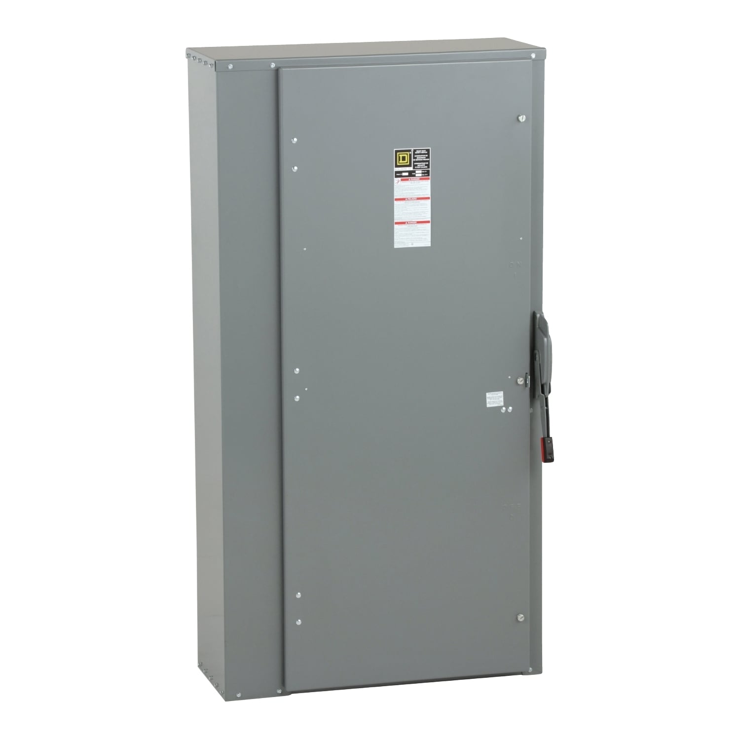 H368N Heavy Duty Fusible General Purpose Safety Switch With Factory Installed Neutral, 600 V AC/DC, 1200 A, 500 hp at 600 VAC, 50 hp at 600 VDC, 3NO 3 Form A Contact, 3 Poles