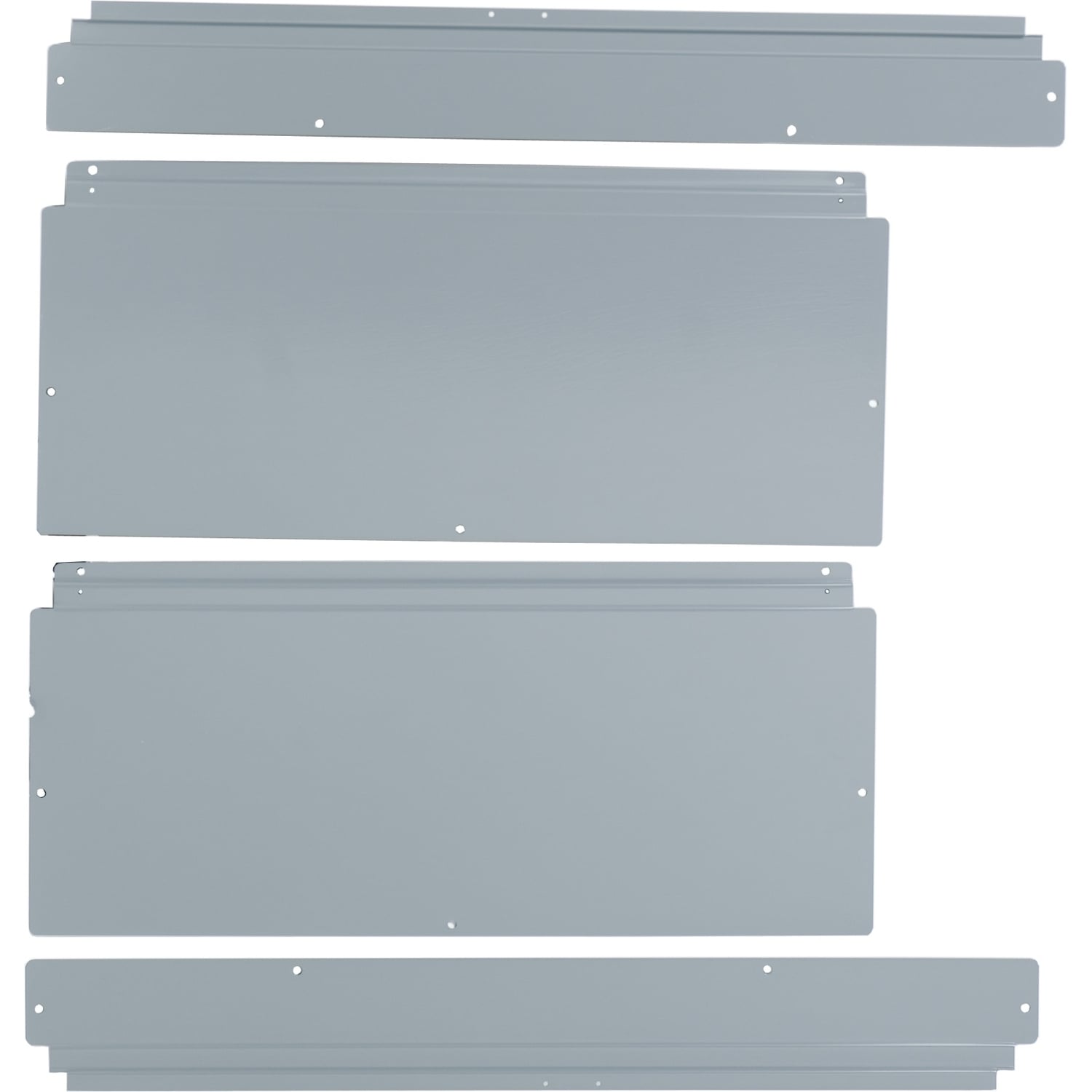 HCM64TS I-Line 4-Piece Bottom Feed standard Trim Front, 64 in L x 32-1/4 in W, For Use With HCM 3-Pole Main Lug and Main Circuit Breaker Panelboard, Surface Mount