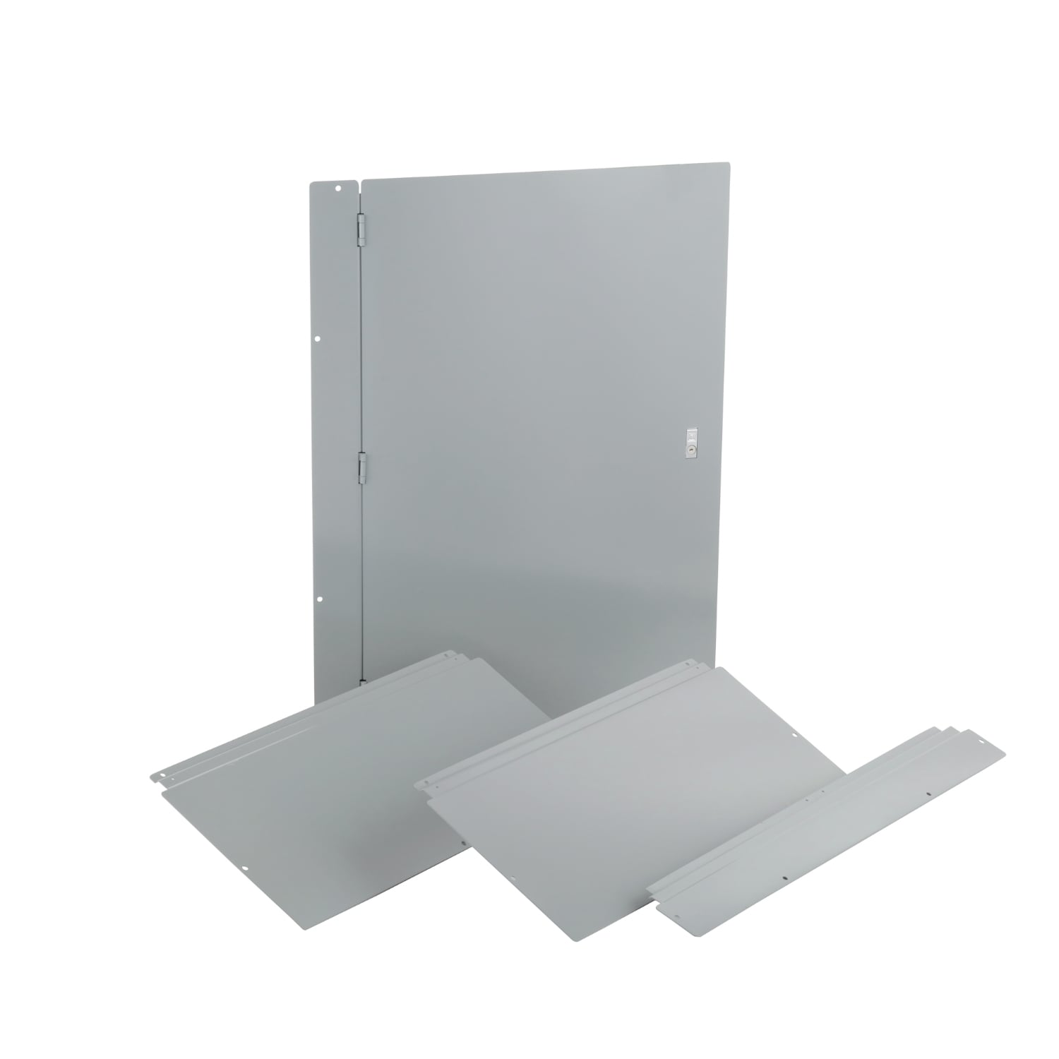 HCM64TSD I-Line 4-Piece Bottom Feed Standard Cover/Trim Kit With Door, 64 in L x 32-1/4 in W, For Use With HCM 3-Pole Main Lug and Main Circuit Breaker Panelboard, Surface Mount