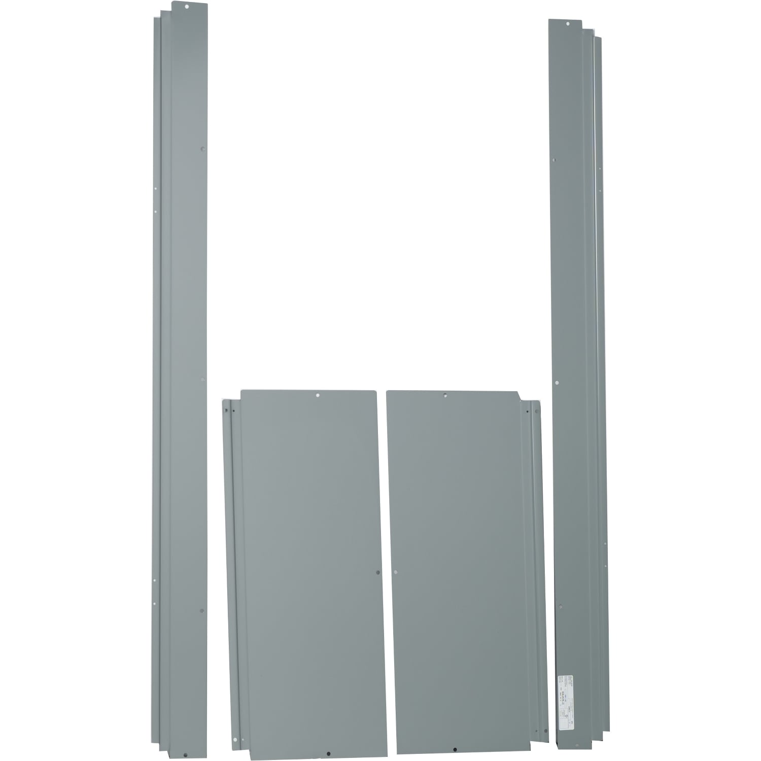 HCM91TS I-Line HCM 4-Piece Panelboard Cover/Trim Kit, 91 in L x 32 in W, For Use With 225/400/600/800 A Main Lug Panelboard and 400/600/800 A Main Breaker Panelboard, Surface Mount