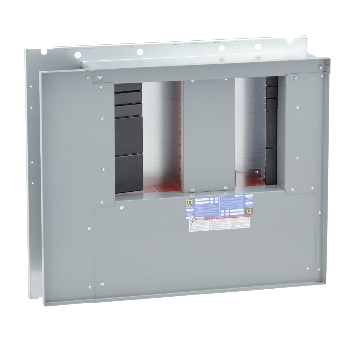 HCP14504 I-Line 3-Phase Bottom Type HCP Panelboard Interior, 600 V AC/250 V DC, 400 A, 27 Spaces, 200 kA SCCR