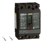 Circuit breaker, PowerPact H, 35A, 3 pole, 600VAC, 14kA, lugs, thermal magnetic, 80%