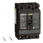 Circuit breaker, PowerPact H, 25A, 3 pole, 600VAC, 18kA, lugs, thermal magnetic, 80%