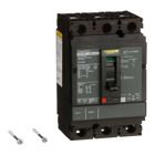 Circuit breaker, PowerPact H, 30A, 3 pole, 600VAC, 18kA, lugs, thermal magnetic, 80%
