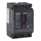 Circuit breaker, PowerPact H, 15A, 2 pole, 600VAC, 25kA, lugs, thermal magnetic, 80%