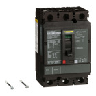 Circuit breaker, PowerPact H, 50A, 3 pole, 600VAC, 25kA, lugs, thermal magnetic, 80%