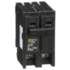 Mini circuit breaker, Homeline, 110A, 2 pole, 120/240VAC, 10kA AIR, standard type, plug in, UL