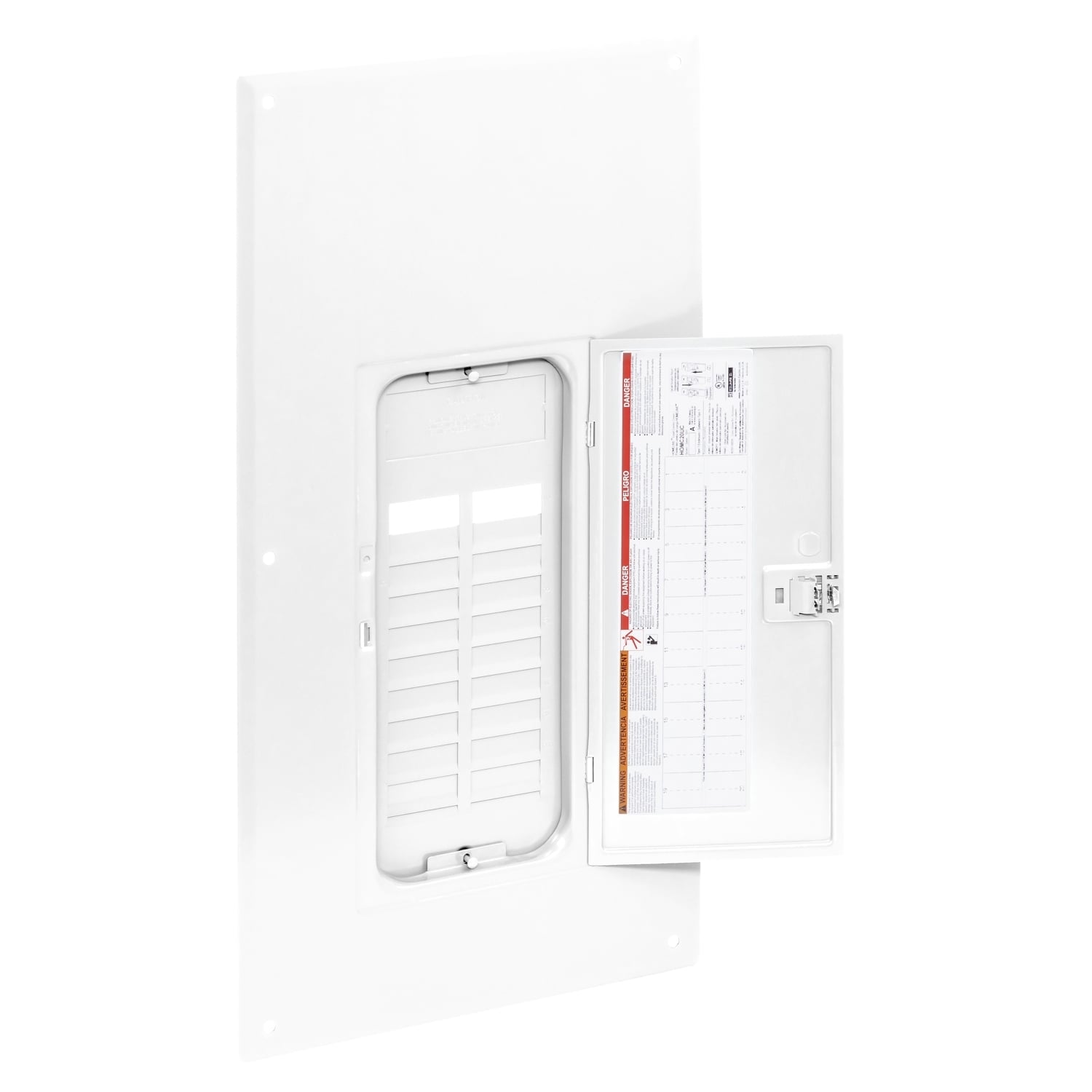 HOMC20UCW Homeline Replacement cover, Homeline, for 20 space load center, combination flush and surface, white