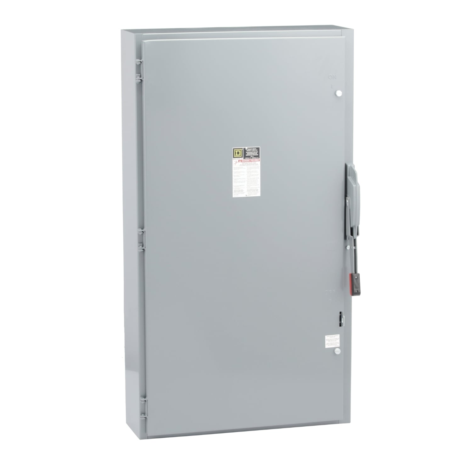HU265 General Purpose Heavy Duty Non-Fusible Safety Switch, 600 V AC/DC, 400 A, 50 hp at 600 VDC, 2 Poles