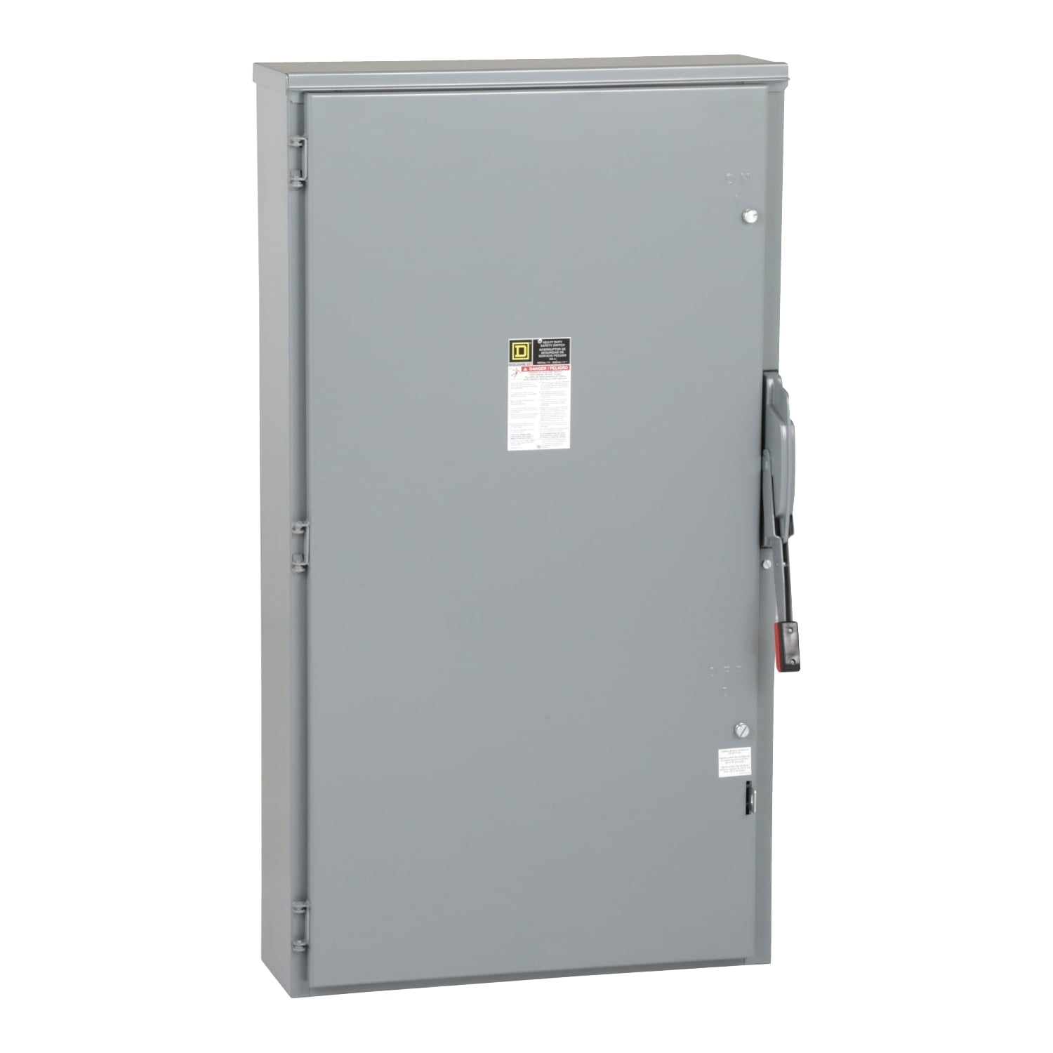 HU265R E5 Iceproof Non-Fusible Rainproof Sleetproof Heavy Duty Safety Switch, 600 V AC/DC, 400 A, 50 hp at 600 VDC, 2 Poles