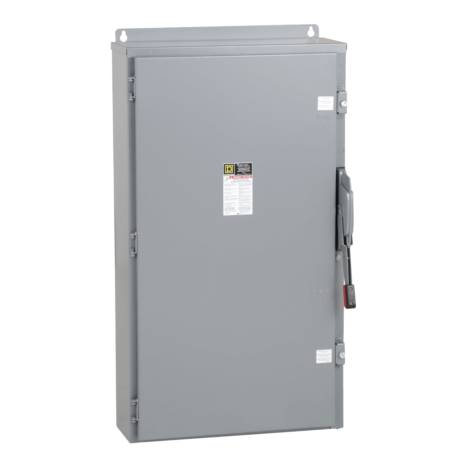 HU366AWK E5 Non-Fusible Iceproof Rainproof Sleetproof Heavy Duty Safety Switch, 600 V AC/DC, 600 A, 500 hp, 3PST Contact, 3 Poles