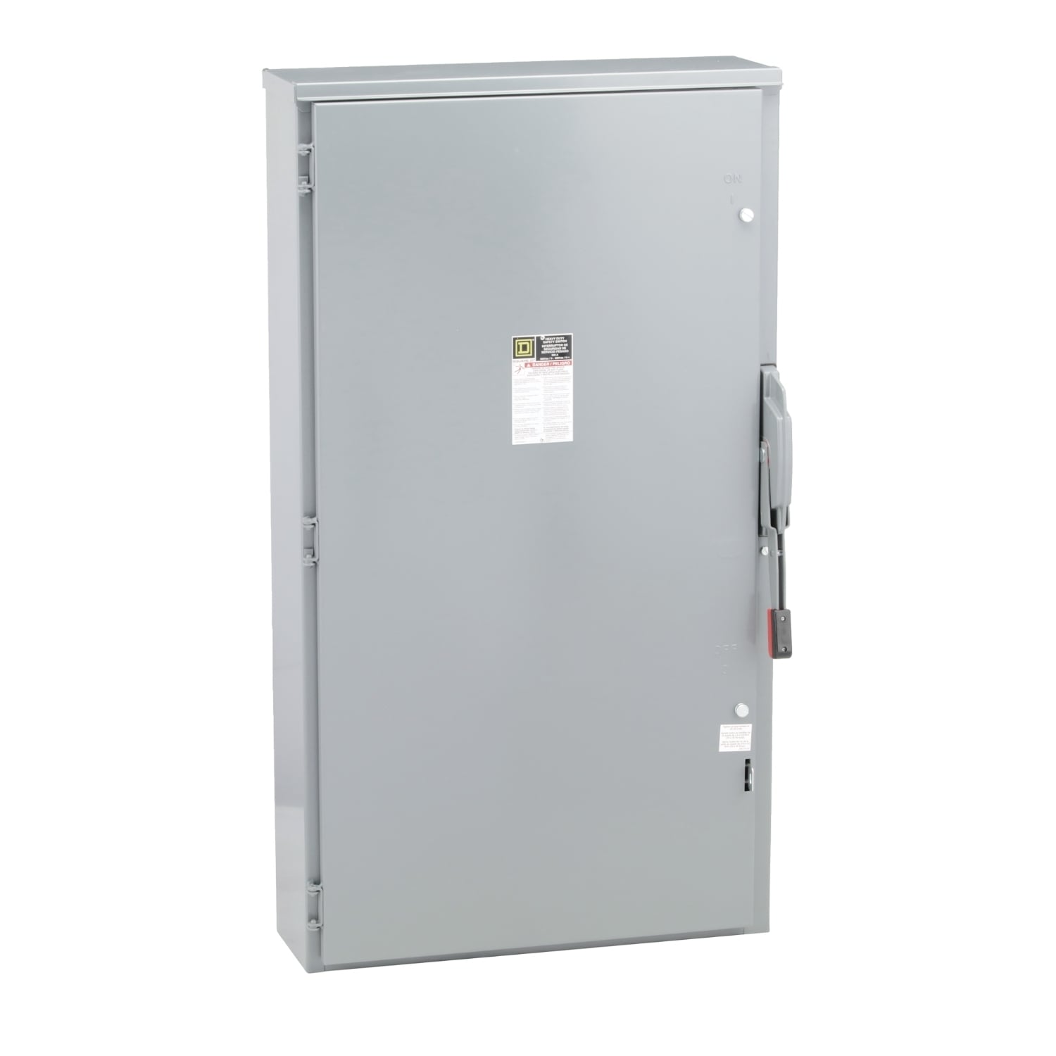 HU366R E4 Series Heavy Duty Iceproof Non-Fusible Rainproof Sleetproof Safety Switch, 600 V AC/DC, 600 A, 50 hp, 500 hp, 3PST Contact, 3 Poles