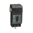 Circuit breaker, PowerPact J, 200A, 3 pole, 600VAC, 18kA, I-Line, thermal magnetic, 80%, ABC