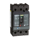 Circuit breaker, PowerPact J, 250A, 3 pole, 600VAC, 18kA, lugs, thermal magnetic, 80%