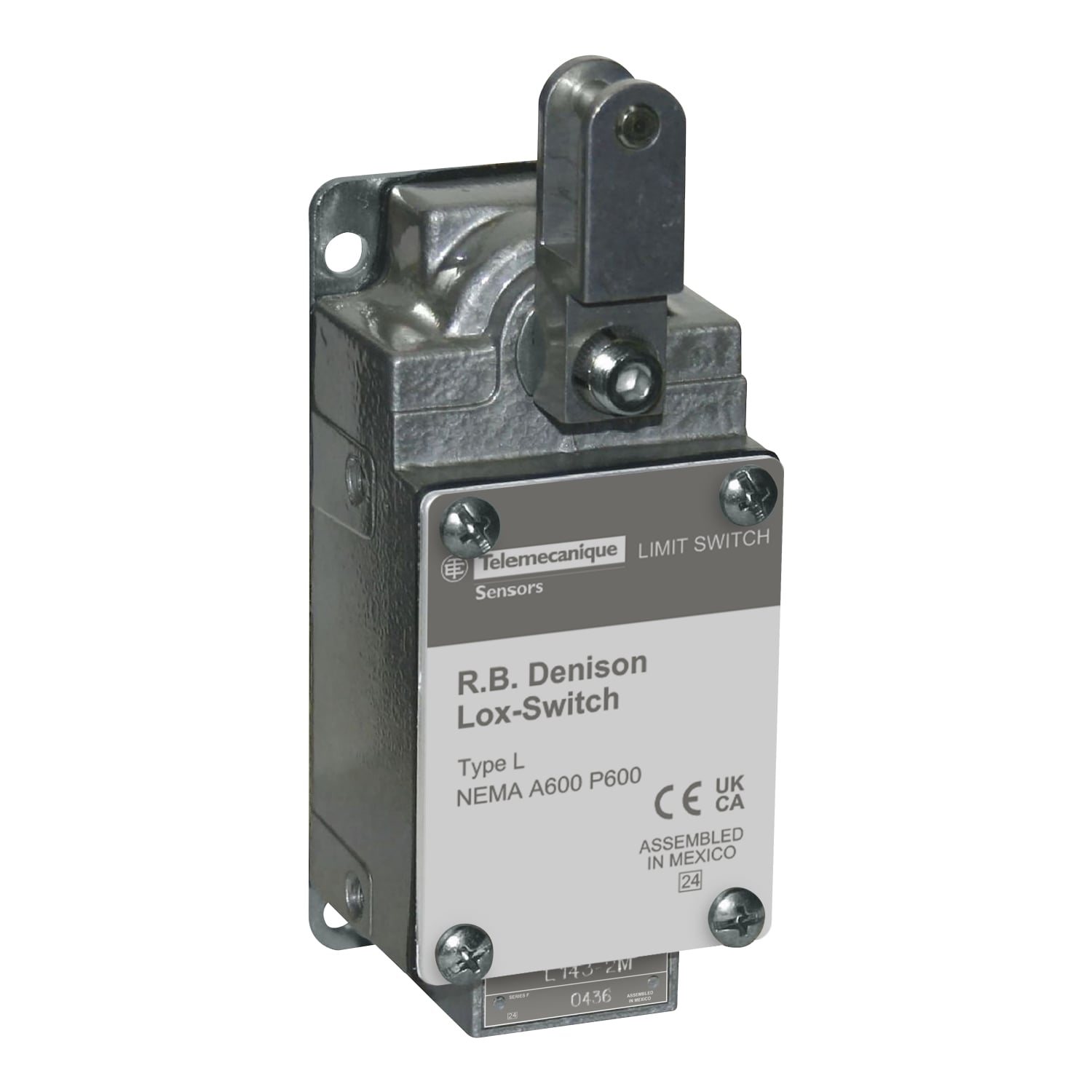 Limit switch, L140, cable 600 VAC 10 A t l