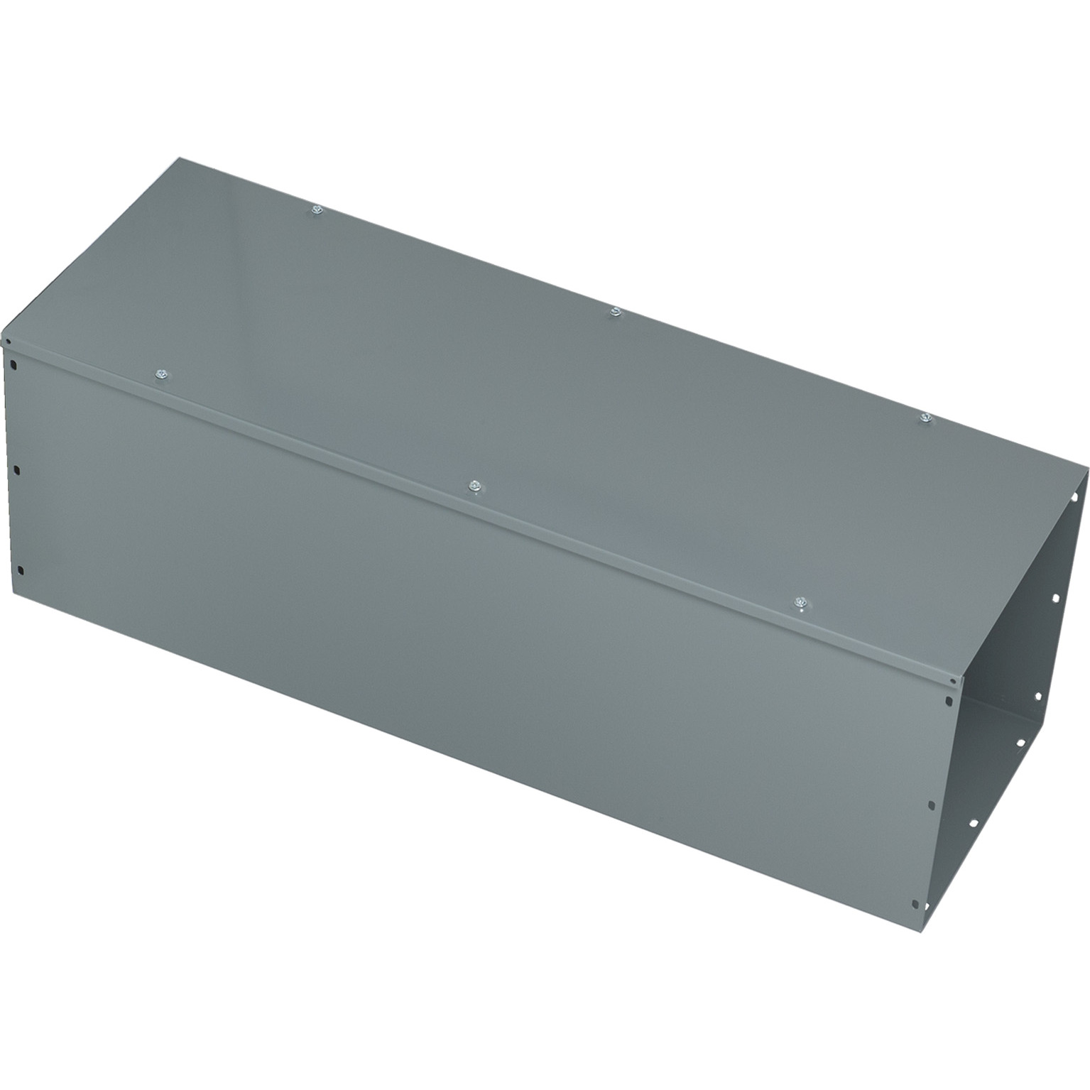 LDB123 Square-Duct General Purpose Type LDB Wireway, 3 ft L, Painted Hinge Cover, 14 ga Steel