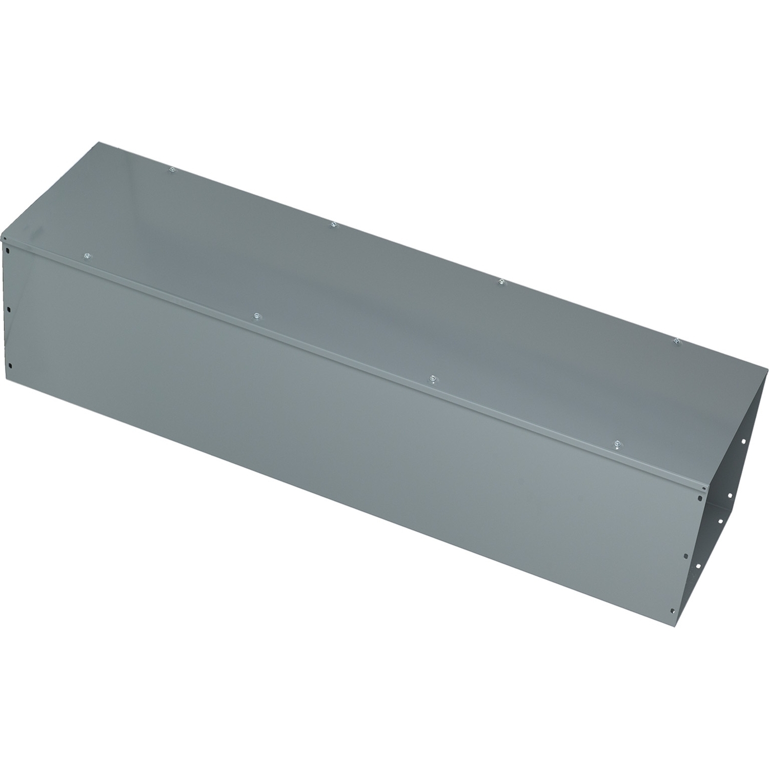 LDB124 Square-Duct Type LDB Straight Length Wireway, 4 ft L x 12 in W x 12 in H, Steel