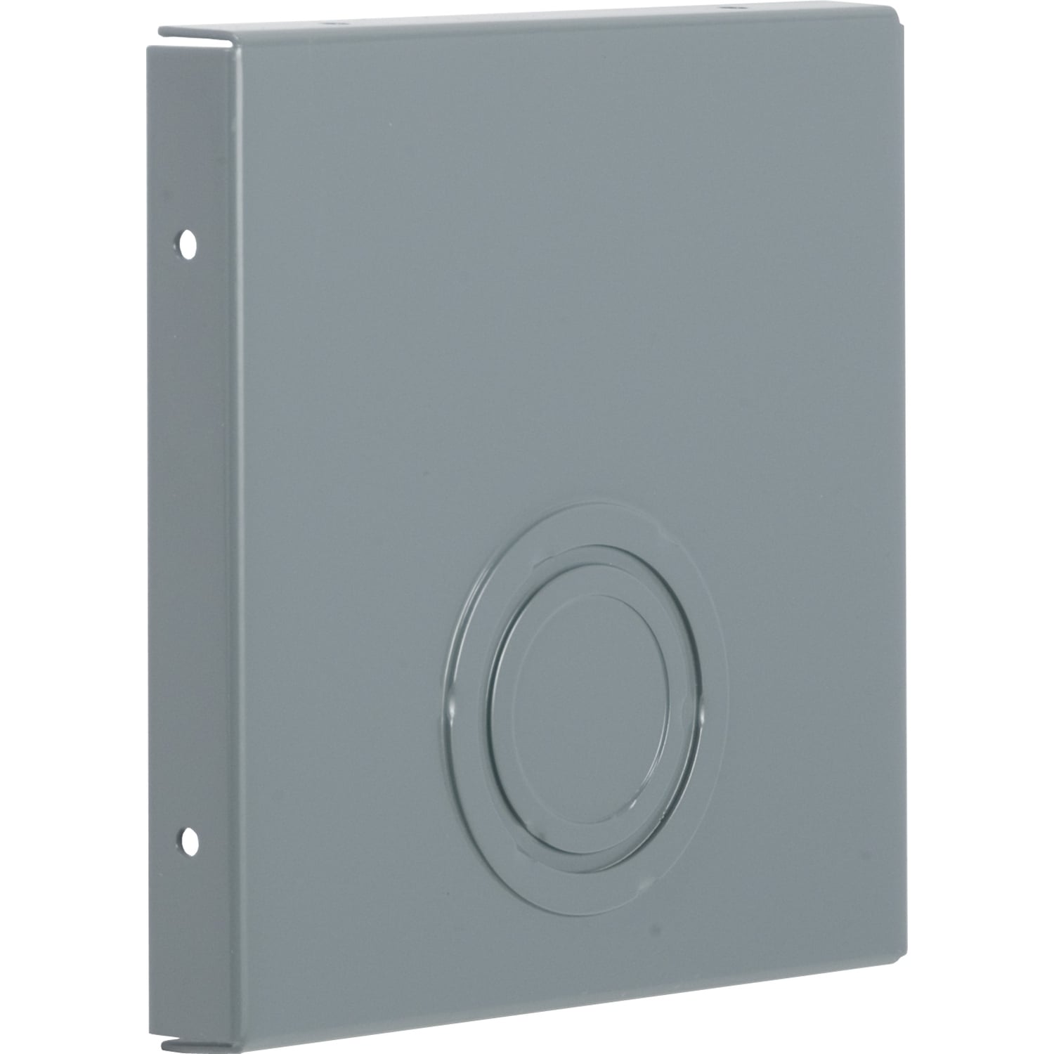 LDB6CPKO Square-Duct Closing Plate With Knockout, 6 x 6 in, For Use With Type LDB 2-1/2 x 2-1/2 in NEMA 1 Wireway, Steel, Gray
