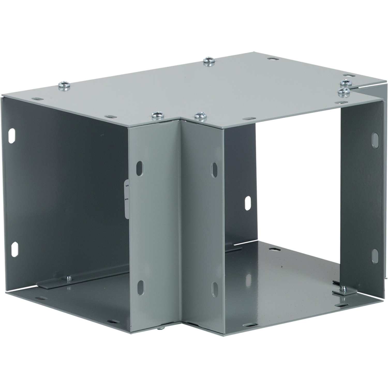 LDB6T Square-Duct Tee, 6 x 6 in, For Use With Type LDB 6 x 6 in NEMA 1 Wireway, Steel, Gray