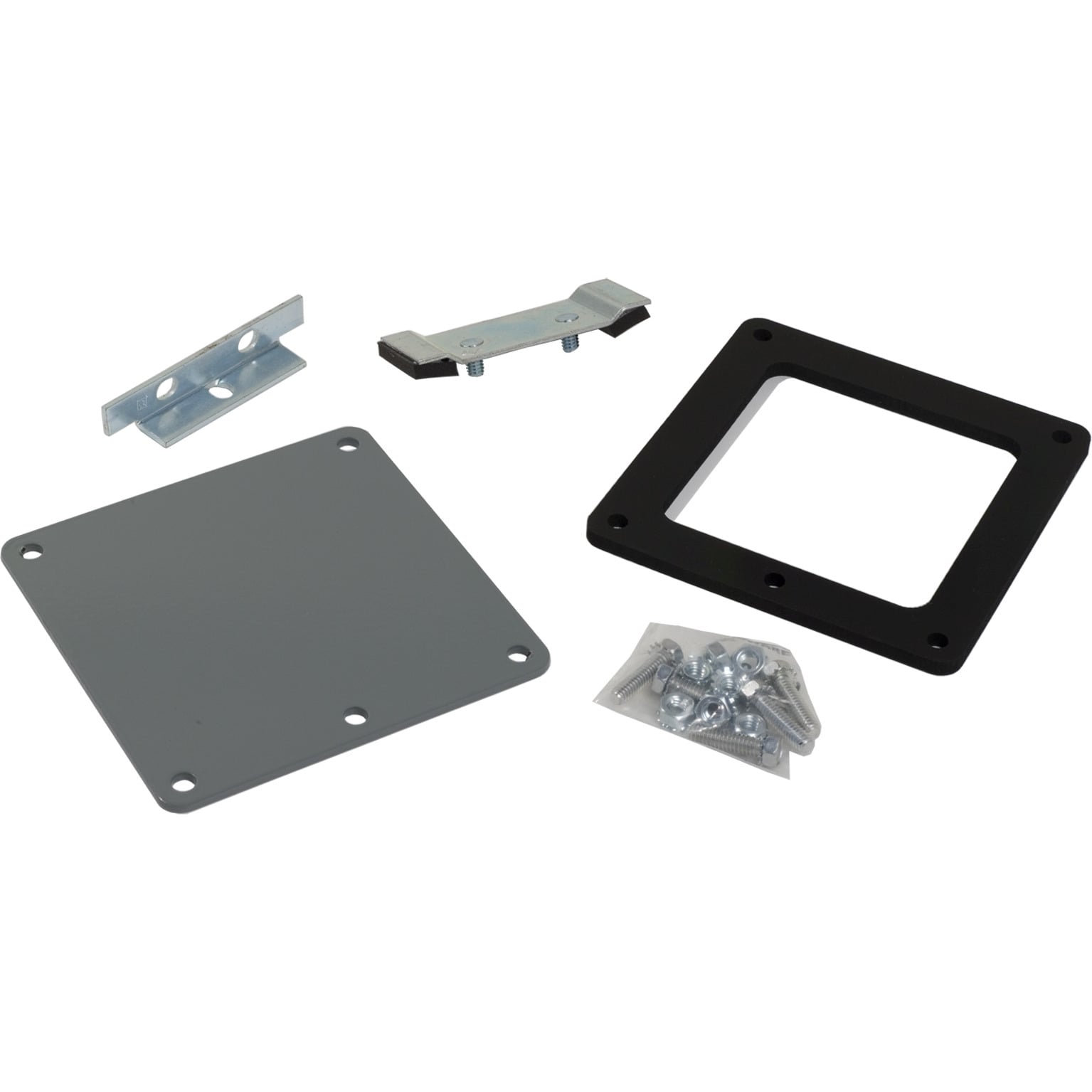 LJB4CP Square-Duct Closing Plate, 4 x 4 in, For Use With Type LJB 4 x 4 in Oiltight Lay-in NEMA 12 Wireway, 14 ga Steel