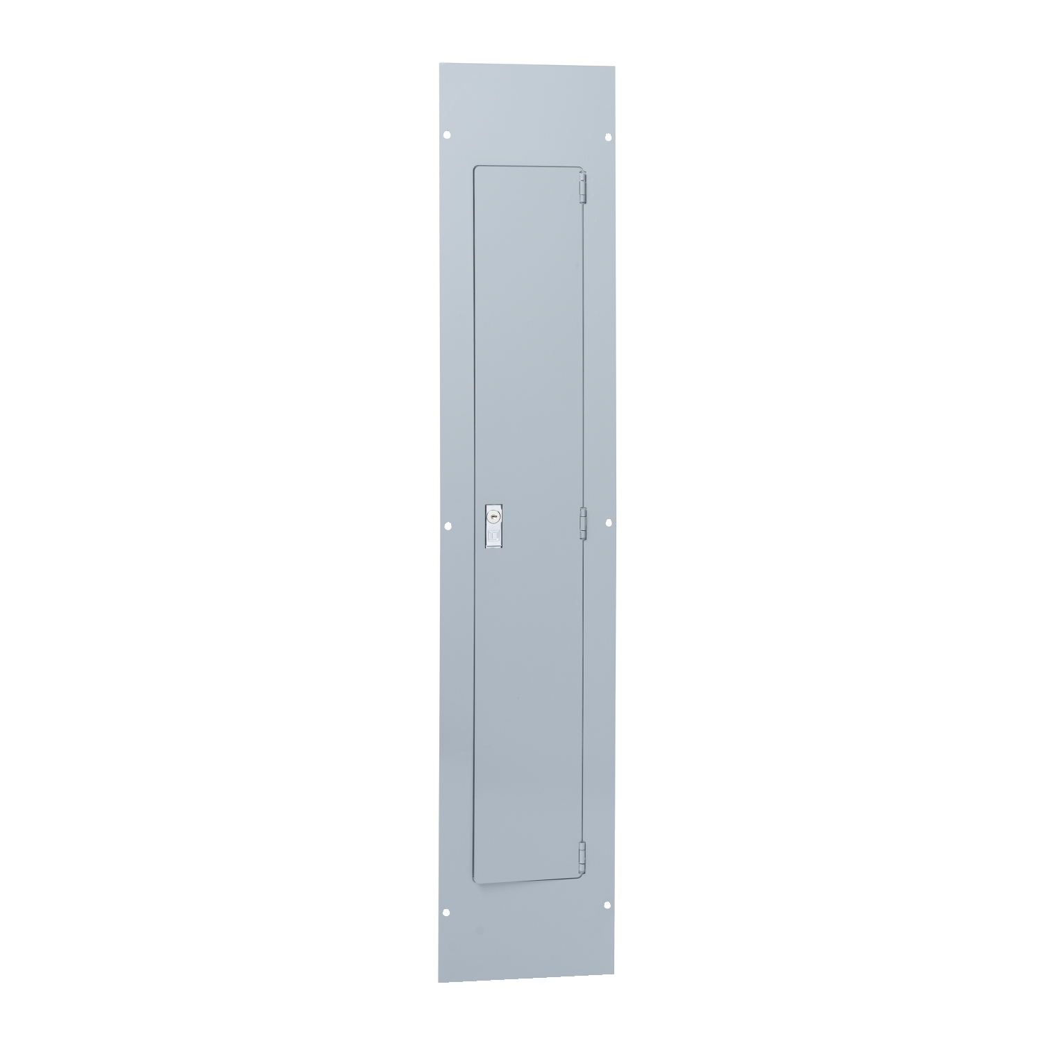 LX58TS 42-Space Trim Front, 8-5/8 in W, For Use With NQ, NF Single Row Panelboard, Steel, Surface Mount