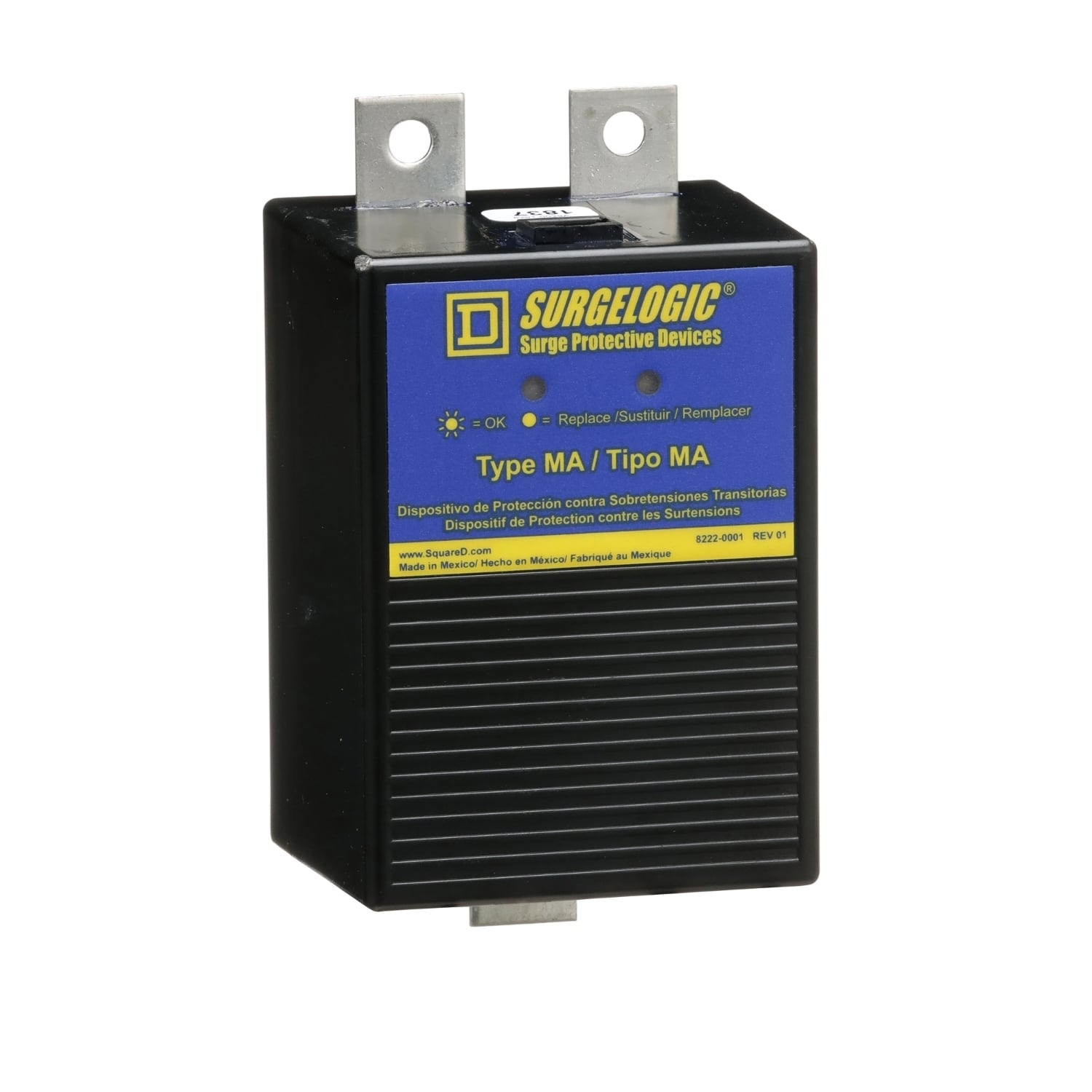 MA1IMA24 Surgelogic SPD Type 2 Surge Protection Module, 120/240 V AC, 47 to 63 Hz, 1 Pole, 200 kA SCCR, 1 Phase