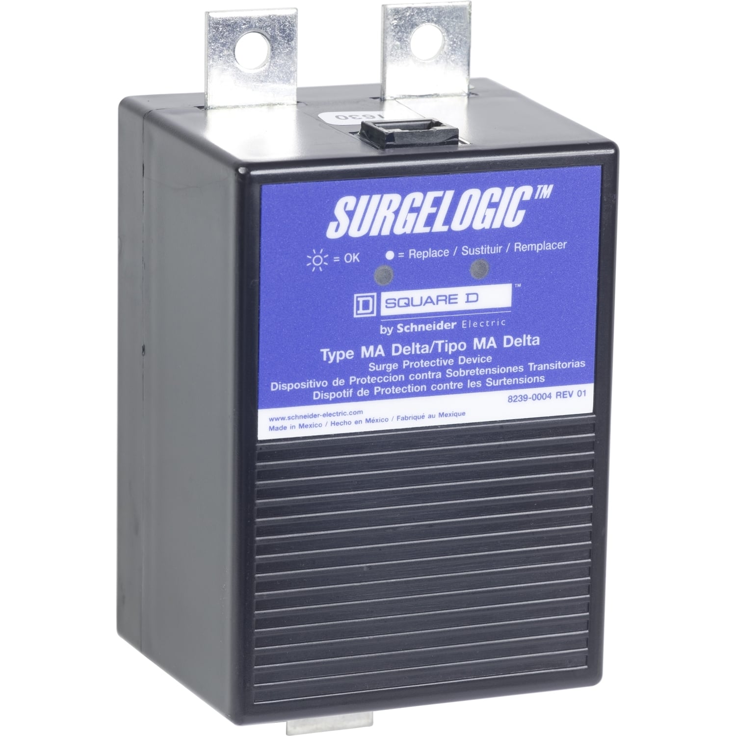 MA3IMA12 Surgelogic IMA Series Surge Protection Module, 120/240 V AC, 50/60 Hz, 3 Poles, 200 kA SCCR, 3 Phase