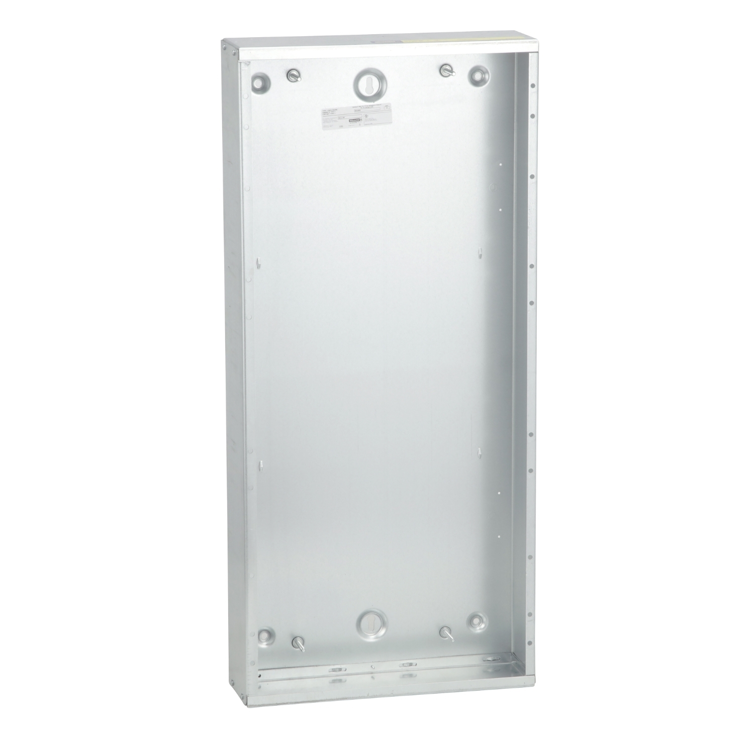 MH44BE MH Series 30-Feeder 4/3-Wire 1/3-ph NQ+NF Blank End Wall Panelboard Enclosure Box, NEMA 1 NEMA Rating, 44 in L x 20 in W x 5-3/4 in D, Steel
