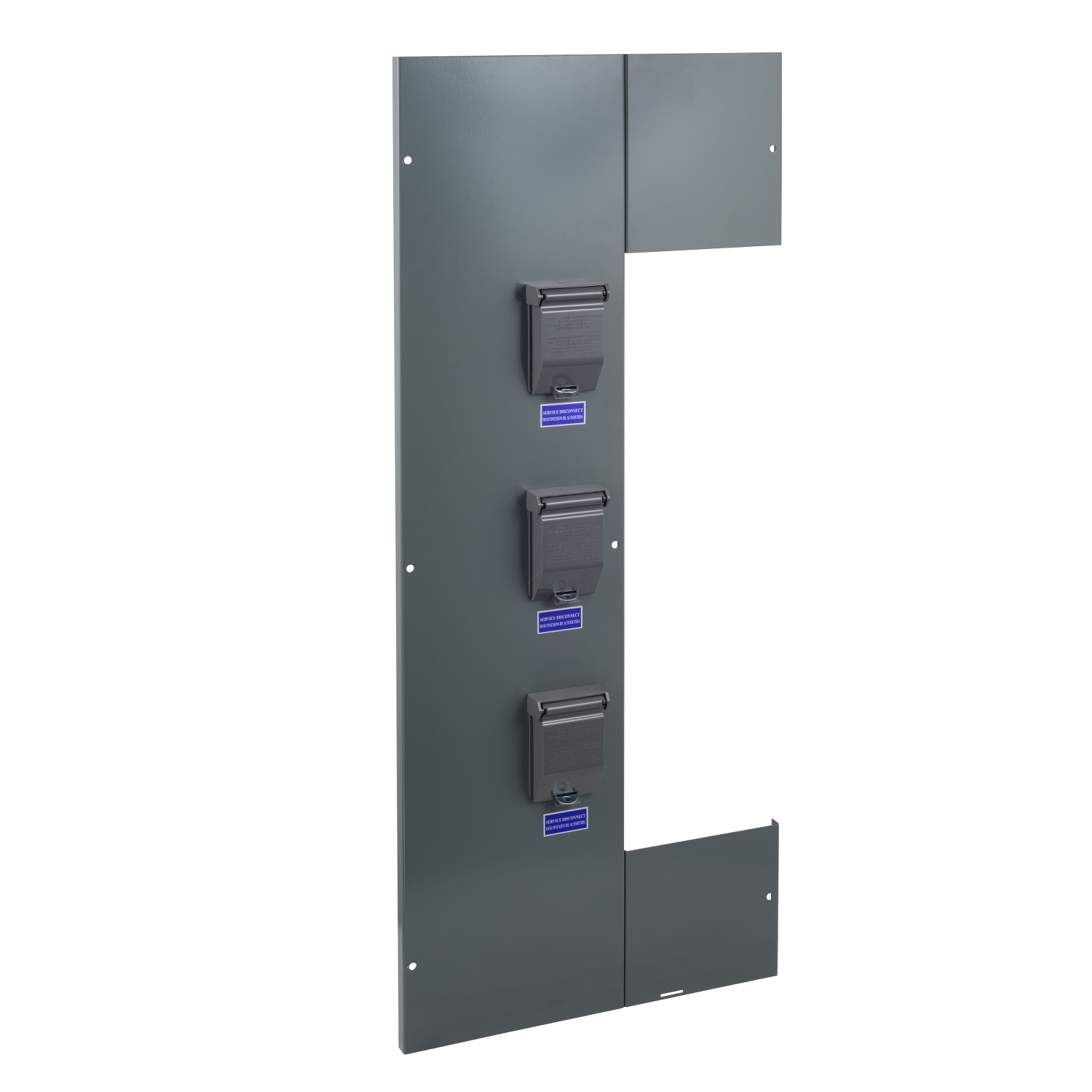 MP3200C Meter Pak Meter Center, 3 Gang, 200 Amp, Customer Cover