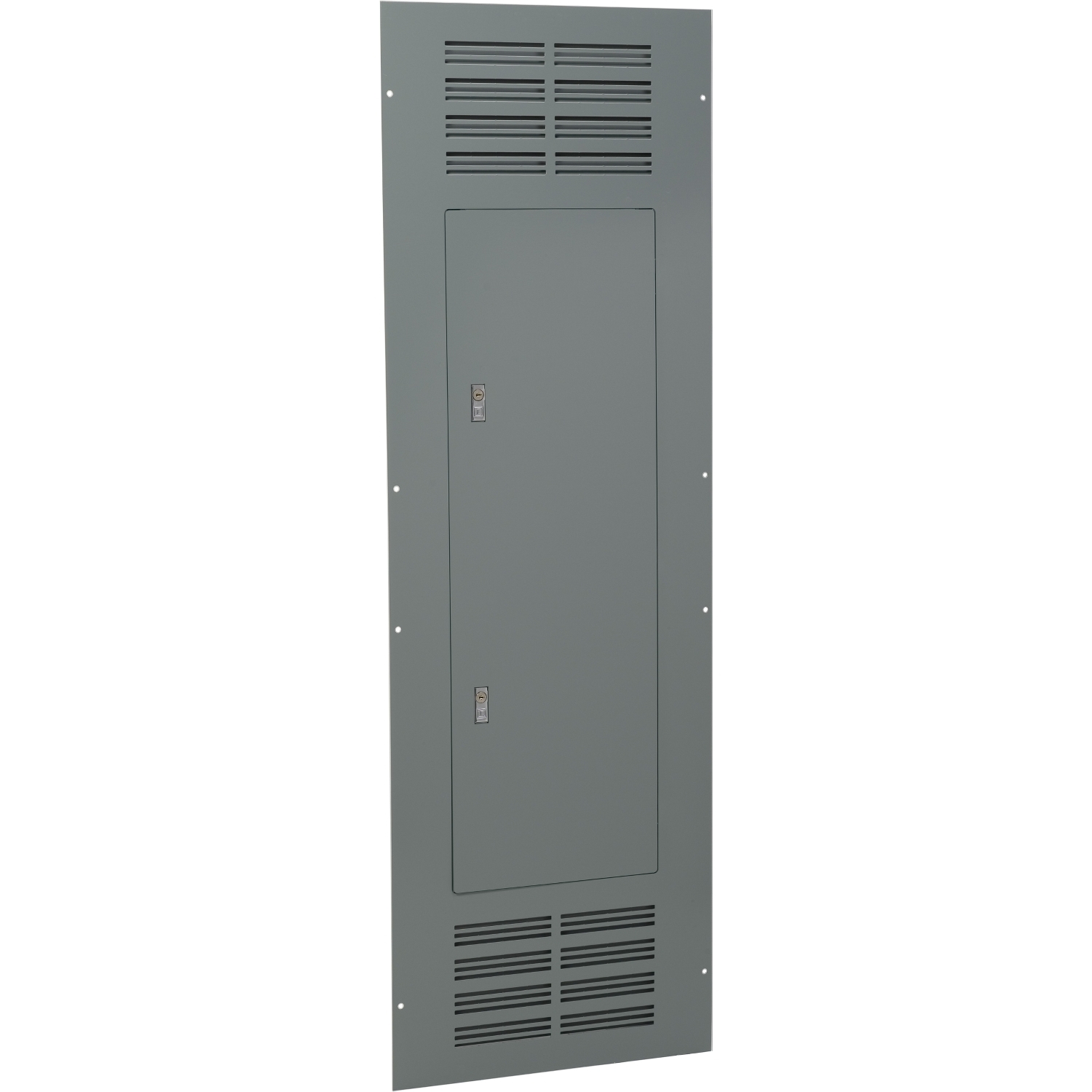 NC44VS Mono-Flat Ventilated Trim Front, 44 in L x 20 in W, For Use With NQ, NF Panelboard, Steel, Surface Mount